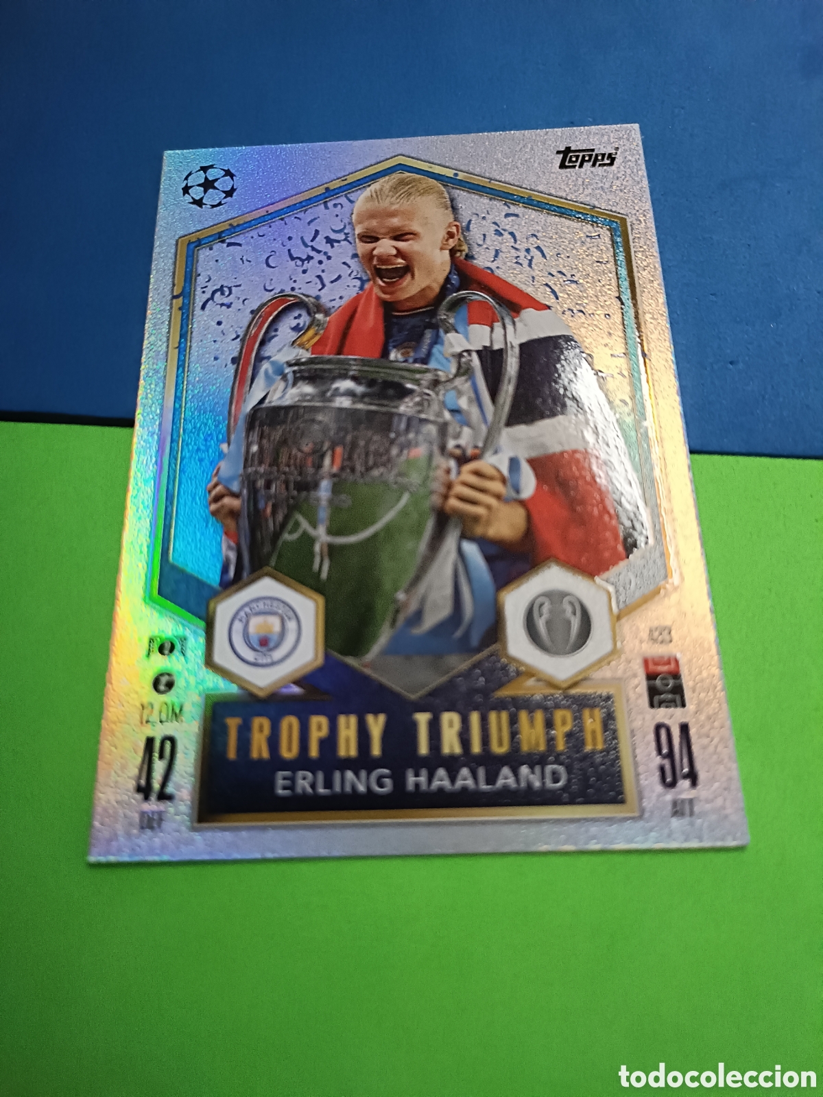 Cromos de F&uacute;tbol: Match Attax Topps 2024 2025 24 25 - Trophy Triumph 433 Haaland