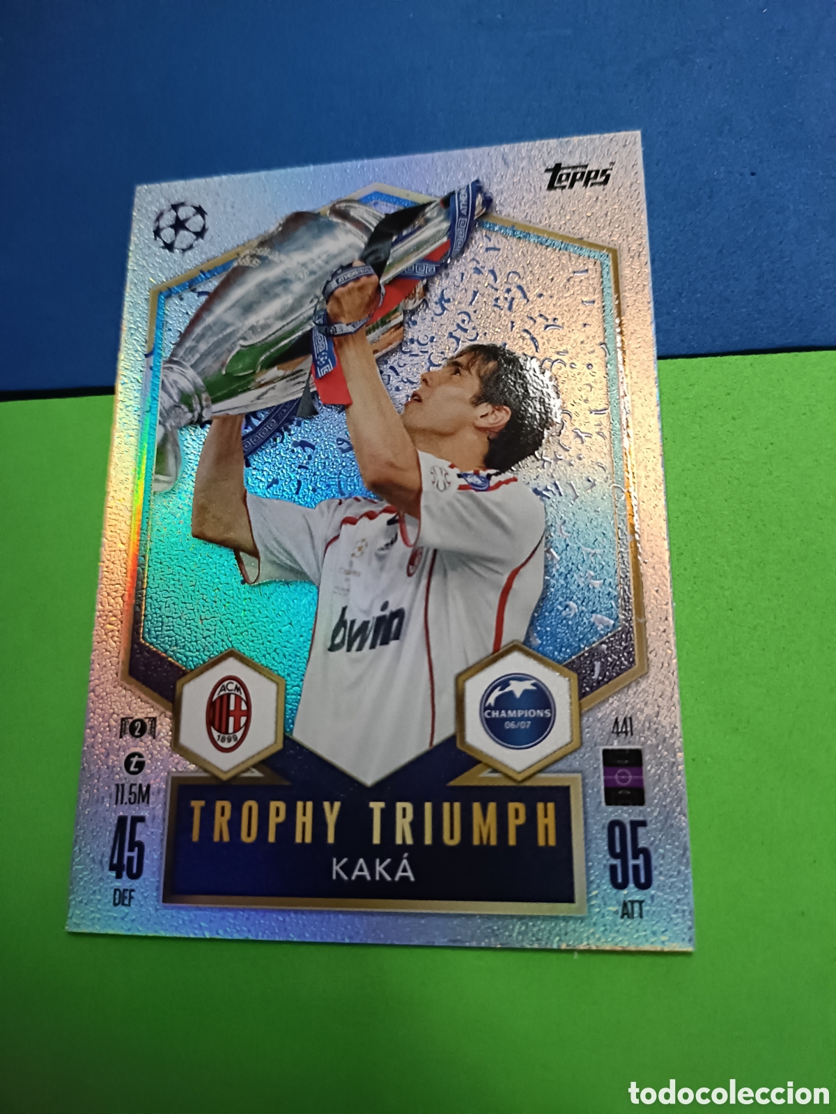 Cromos de F&uacute;tbol: Match Attax Topps 2024 2025 24 25 - Trophy Triumph 441 Kaka