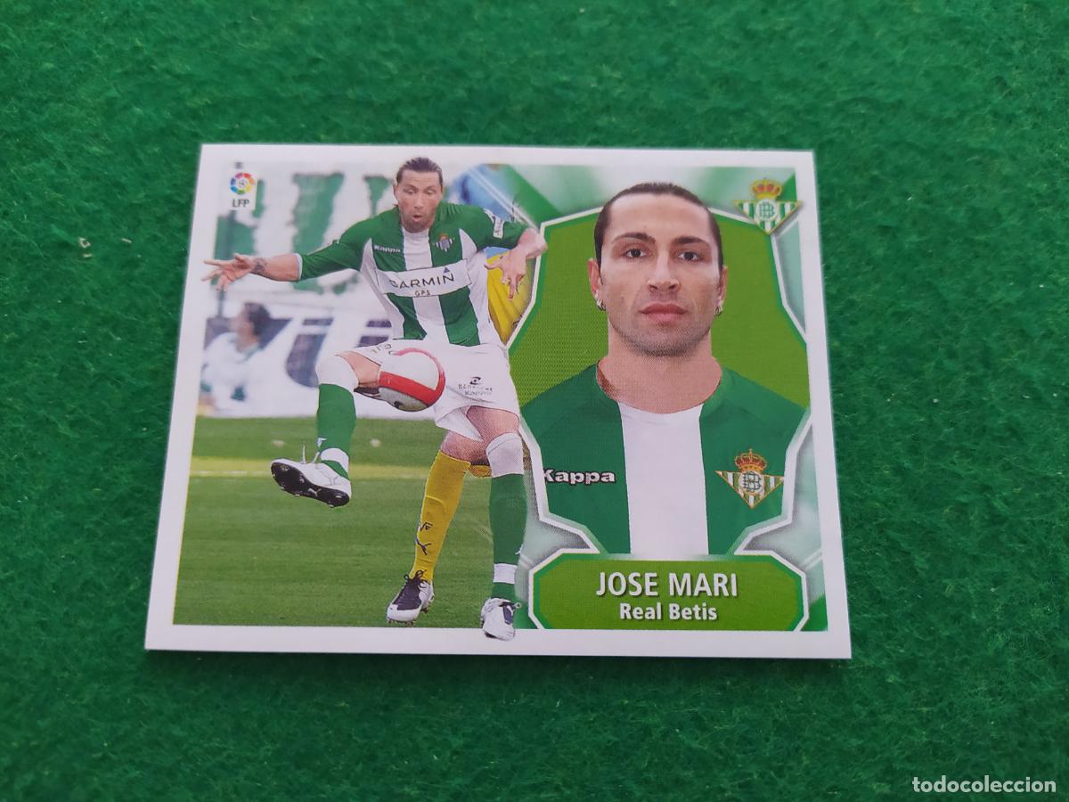Cartes &agrave; collectionner de Football: Liga este 2008 2009 08 09 nuevo sin pegar - REAL BETIS - JOSE MARI