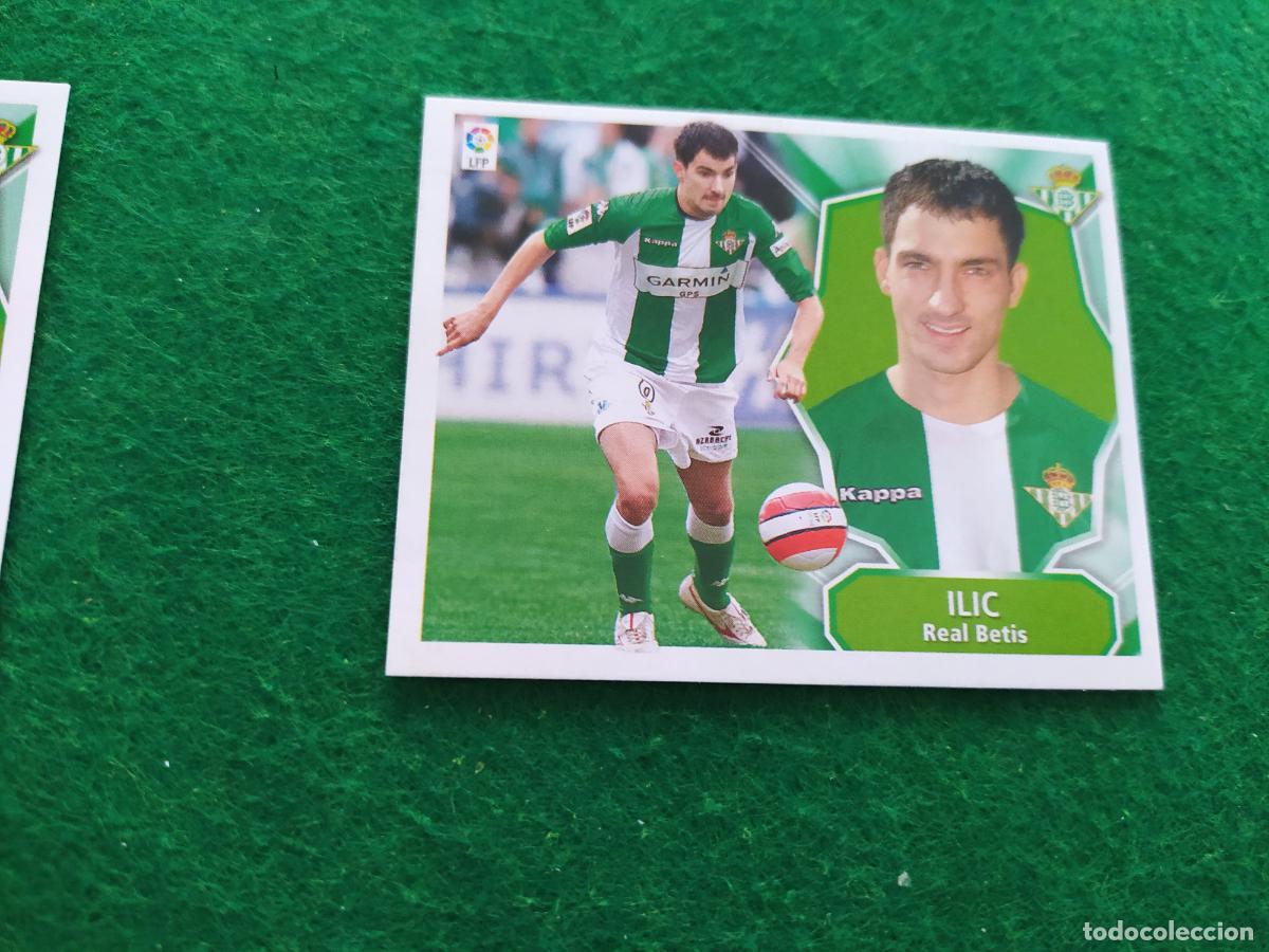 Cromos de Futebol: Liga este 2008 2009 08 09 nuevo sin pegar - REAL BETIS - ILIC