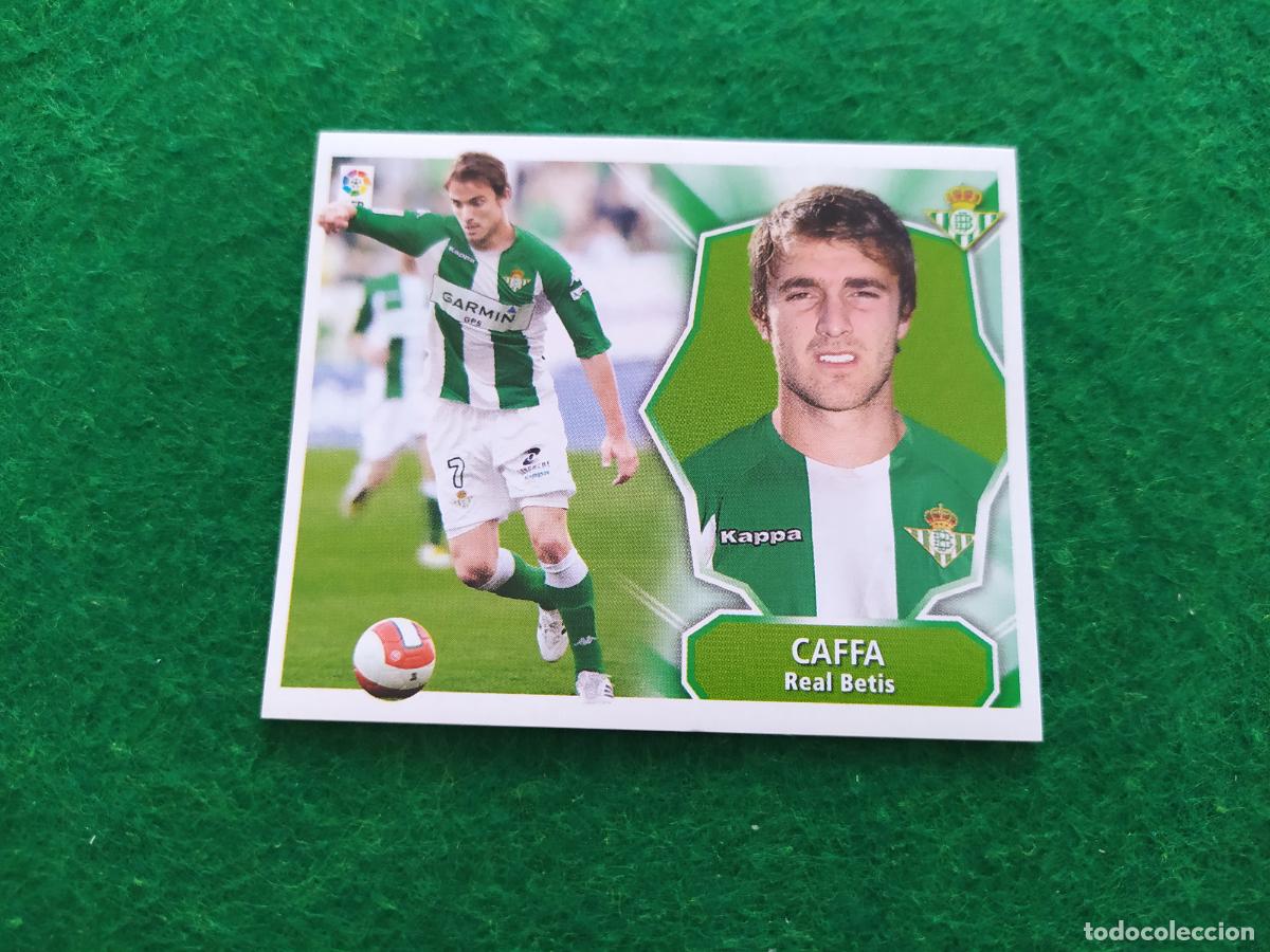 Fu&szlig;ball-Sticker: Liga este 2008 2009 08 09 nuevo sin pegar - REAL BETIS - CAFFA