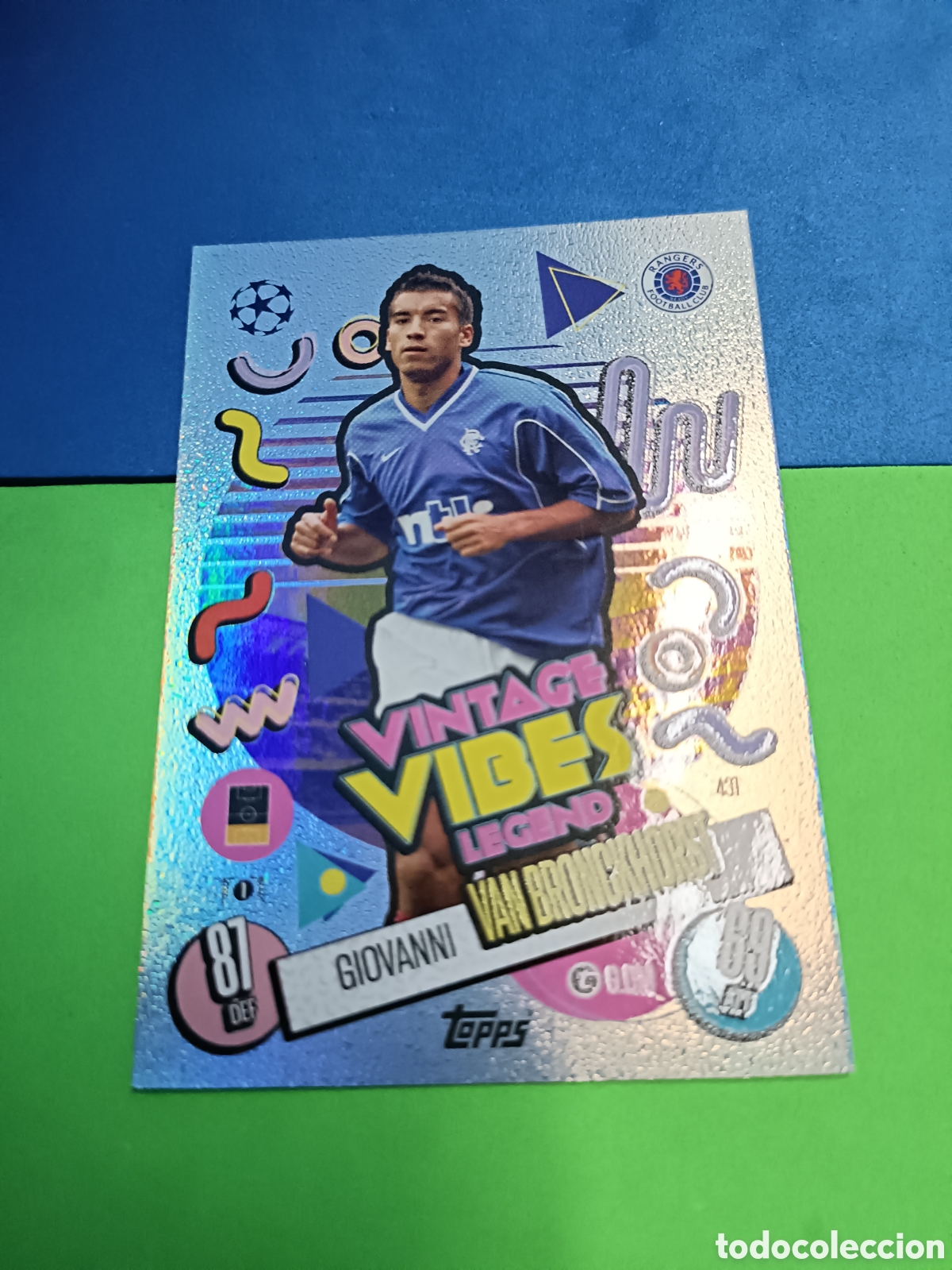 Cromos de Futebol: Match Attax Topps 2024 2025 24 25 - Vintage Vibes 431 Van Bronckhorst