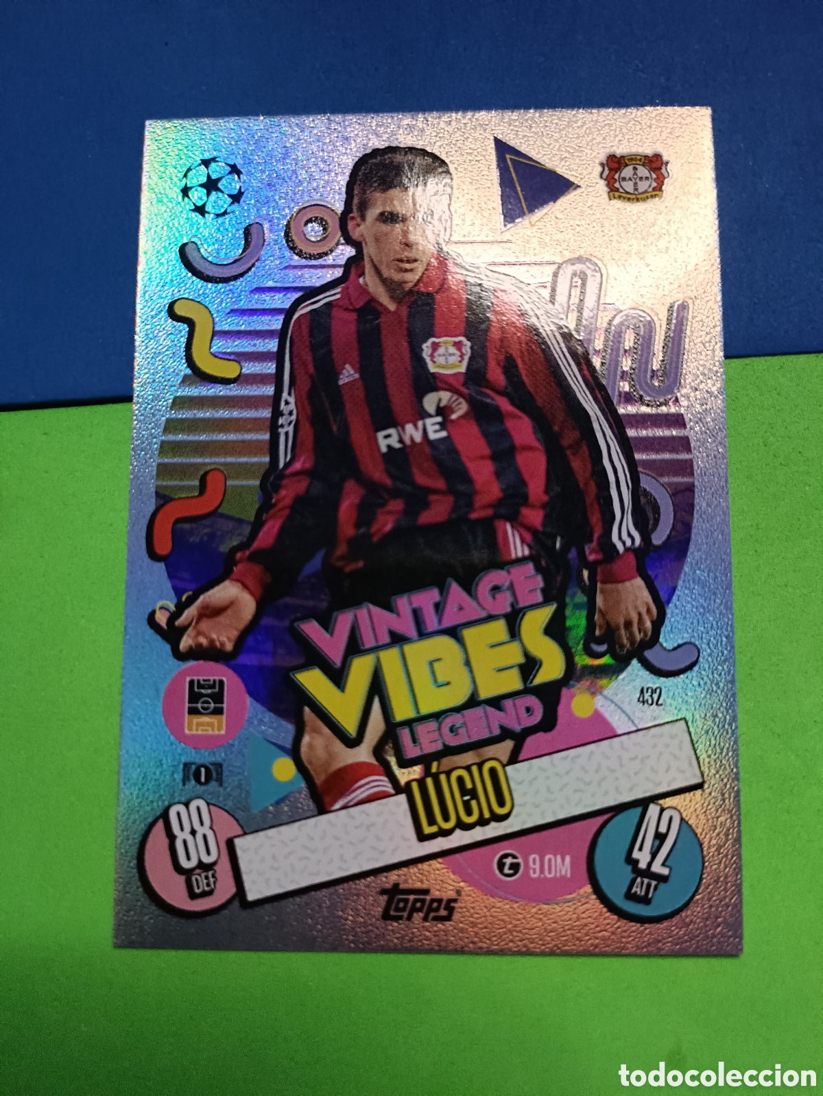 Cromos de F&uacute;tbol: Match Attax Topps 2024 2025 24 25 - Vintage Vibes 432 Lucio