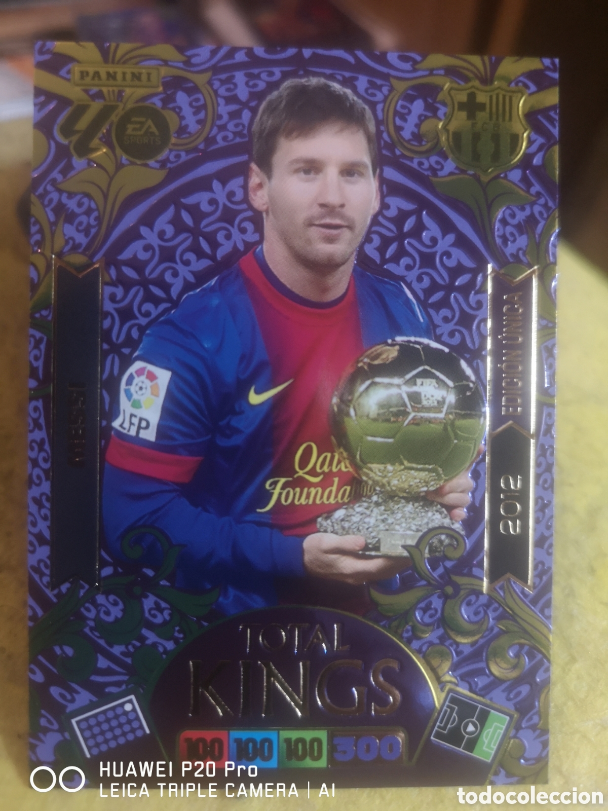 Cromos de F&uacute;tbol: MESSI TOTAL KINGS EDICI&Oacute;N &Uacute;NICA 2012 ADRENALYN 2025 2026