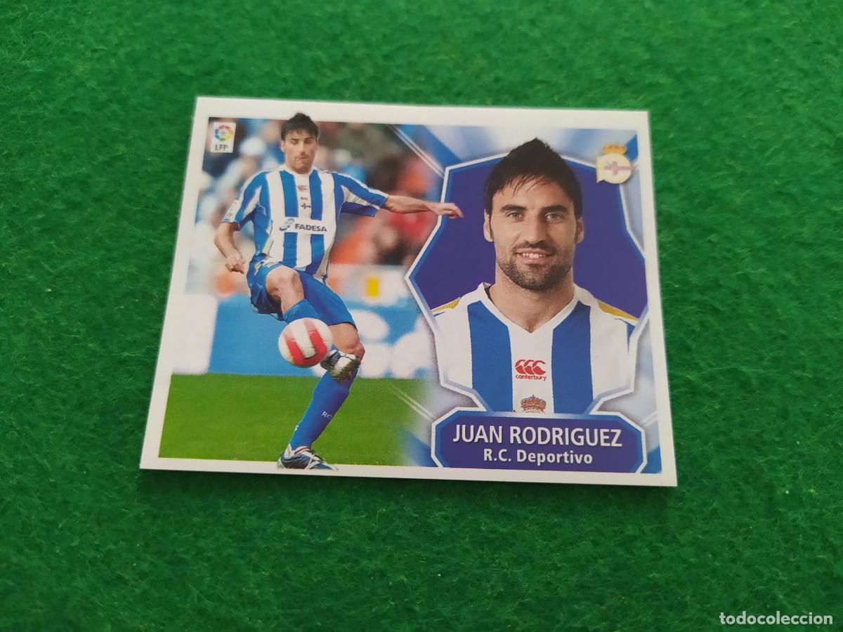 Cromos de F&uacute;tbol: Liga este 2008 2009 08 09 nuevo sin pegar - DEPORTIVO DE LA CORU&Ntilde;A- JUAN RODRIGUEZ