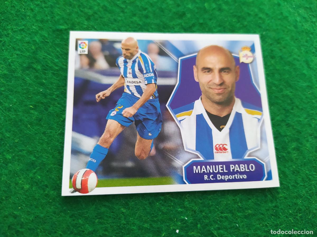 Cromos de F&uacute;tbol: Liga este 2008 2009 08 09 nuevo sin pegar - DEPORTIVO DE LA CORU&Ntilde;A- MANUEL PABLO