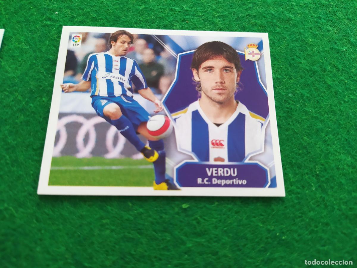 Football Stickers: Liga este 2008 2009 08 09 nuevo sin pegar - DEPORTIVO DE LA CORU&Ntilde;A- VERDU