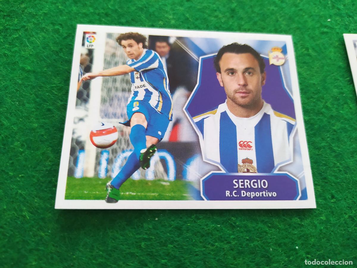 Football Stickers: Liga este 2008 2009 08 09 nuevo sin pegar - DEPORTIVO DE LA CORU&Ntilde;A- SERGIO