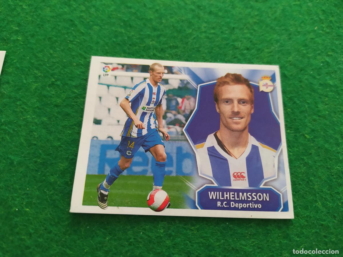 Cromos de Futebol: Liga este 2008 2009 08 09 nuevo sin pegar - DEPORTIVO DE LA CORU&Ntilde;A- WILHELMSSON