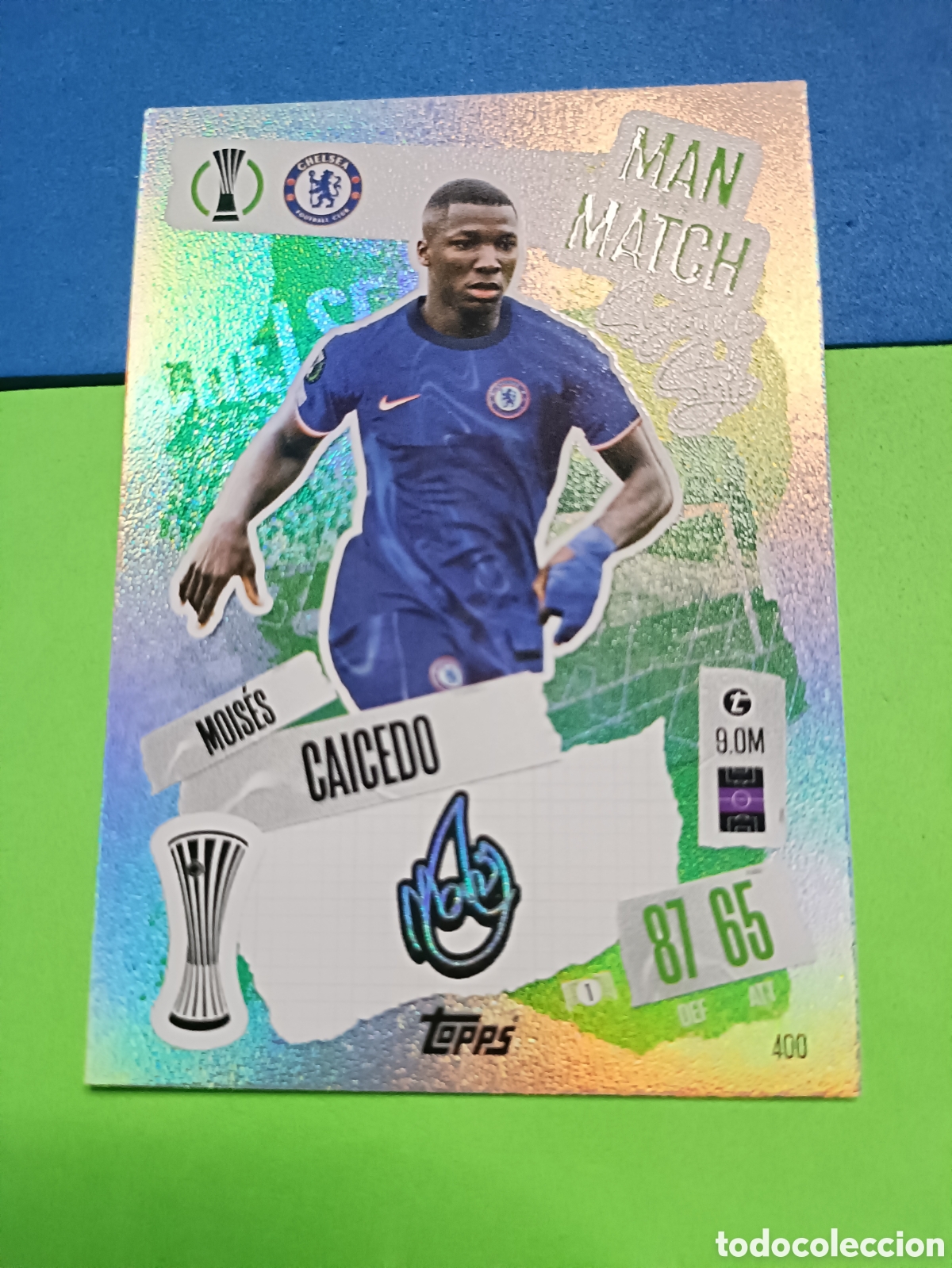 Cromos de Futebol: Match Attax Topps 2024 2025 24 25 - Man of the Match 400 Caicedo
