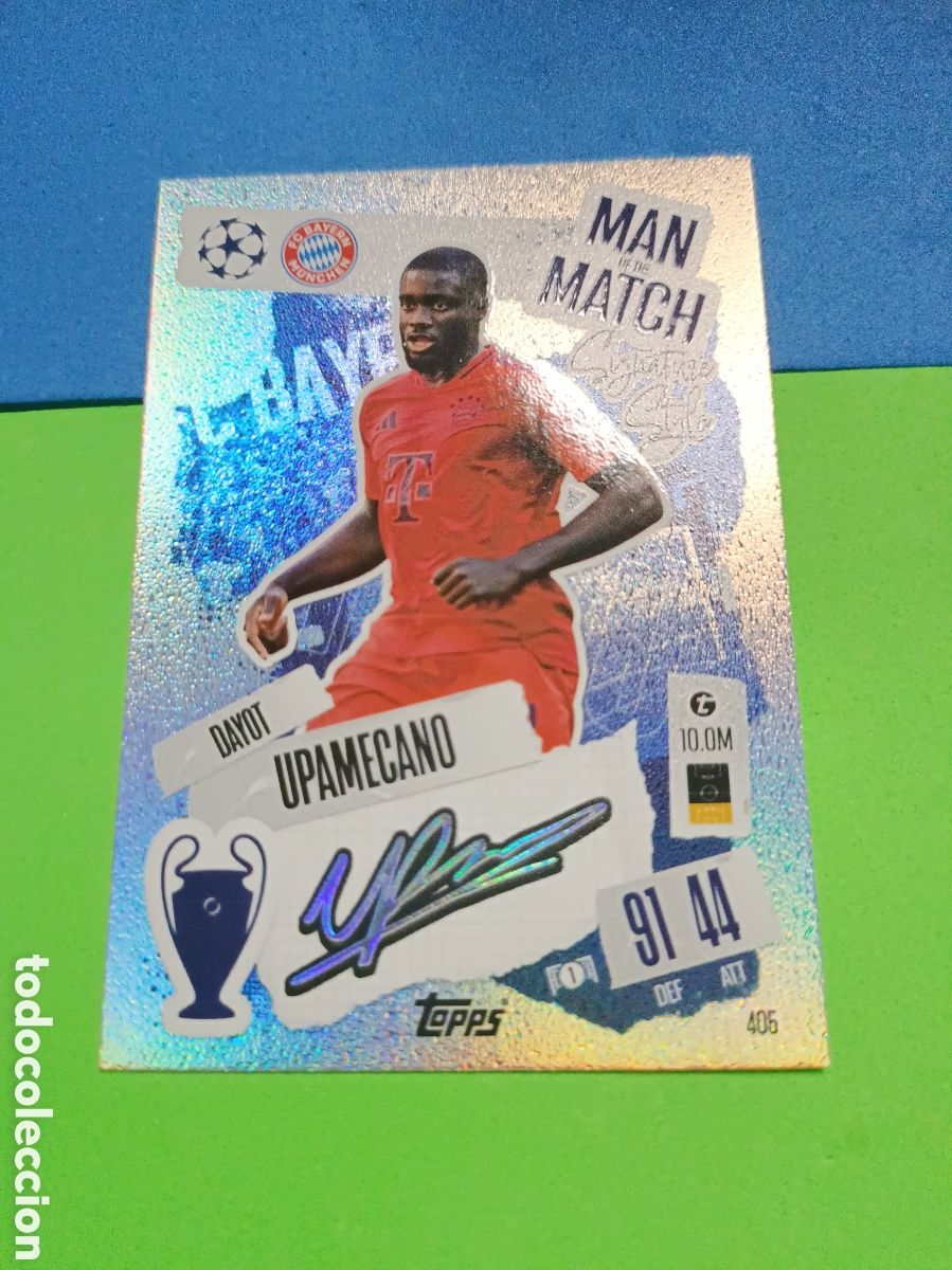 Figurine di Calcio: Match Attax Topps 2024 2025 24 25 - Man of the Match 405 Upamecano
