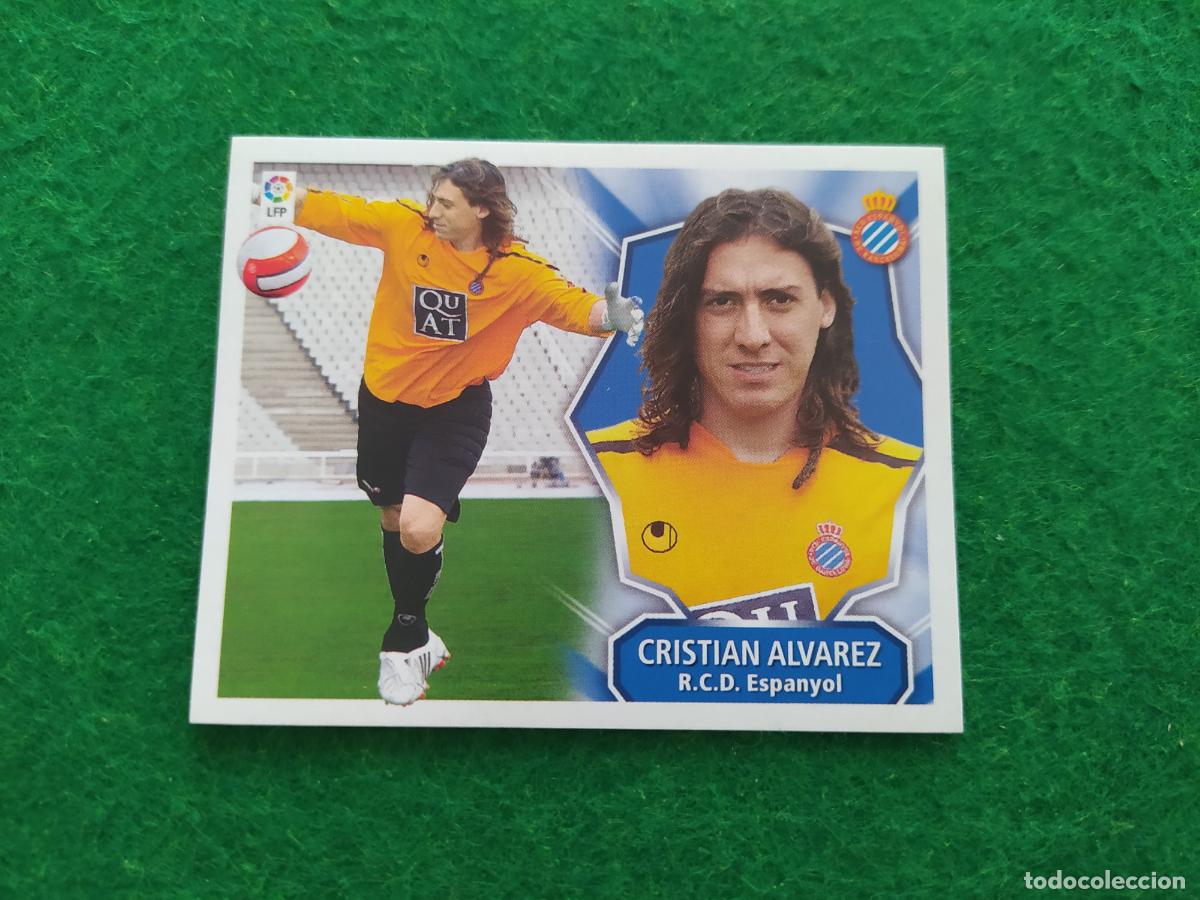 Figurine di Calcio: Liga este 2008 2009 08 09 nuevo sin pegar - ESPANYOL - CRISTIAN ALVAREZ
