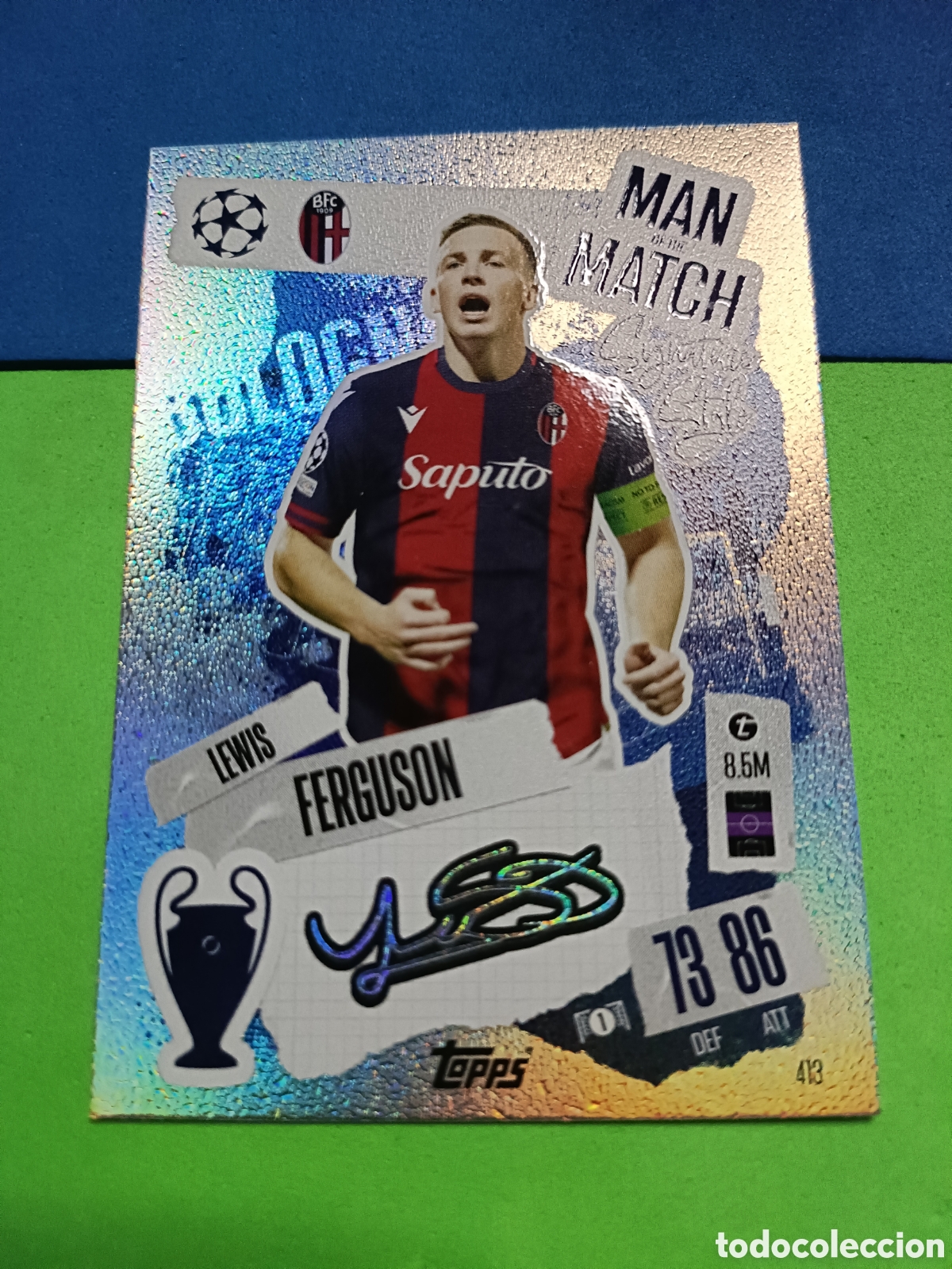 Cromos de F&uacute;tbol: Match Attax Topps 2024 2025 24 25 - Man of the Match 413 Ferguson