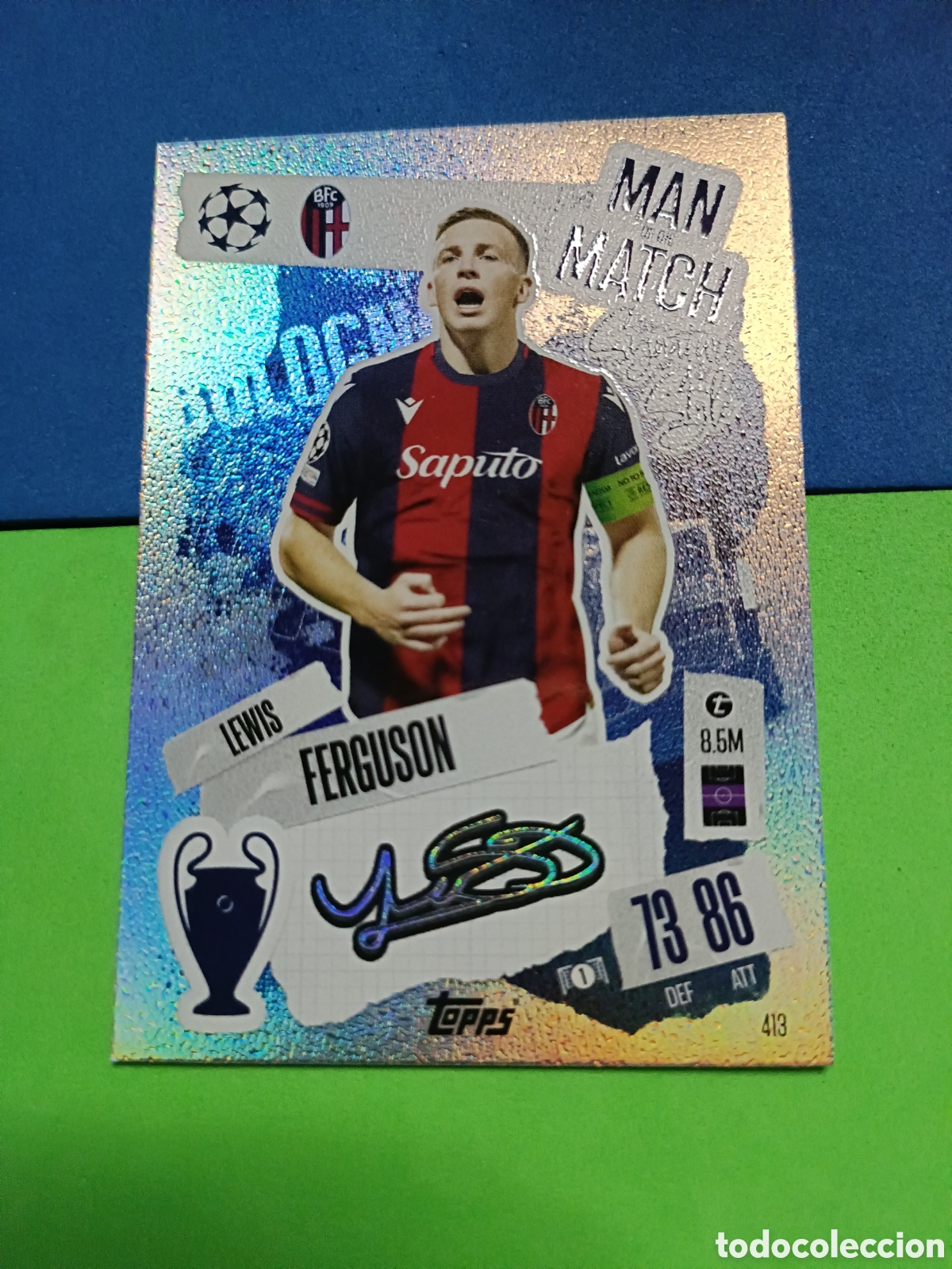 Fu&szlig;ball-Sticker: Match Attax Topps 2024 2025 24 25 - Man of the Match 413 Ferguson