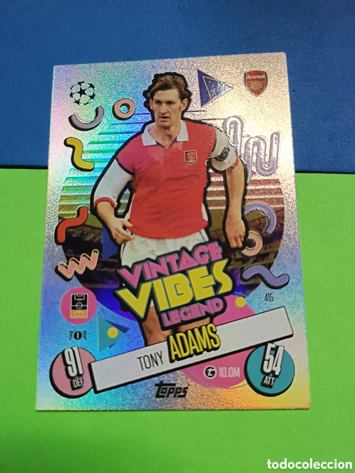 Cromos de F&uacute;tbol: Match Attax Topps 2024 2025 24 25 - Vintage Vibes 415 Tony Adams