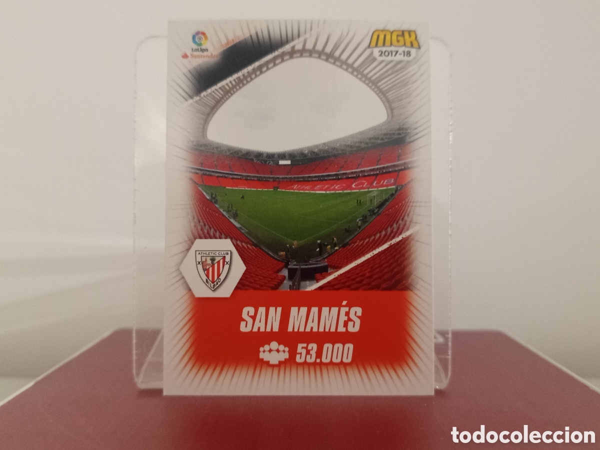 Cromos de F&uacute;tbol: ❇️ CROMO ⚽ ESTADIO SAN MAM&Eacute;S ATHLETIC DE BILBAO 2017 2018 17 18 MEGACRACKS MGKS PANINI ❇️