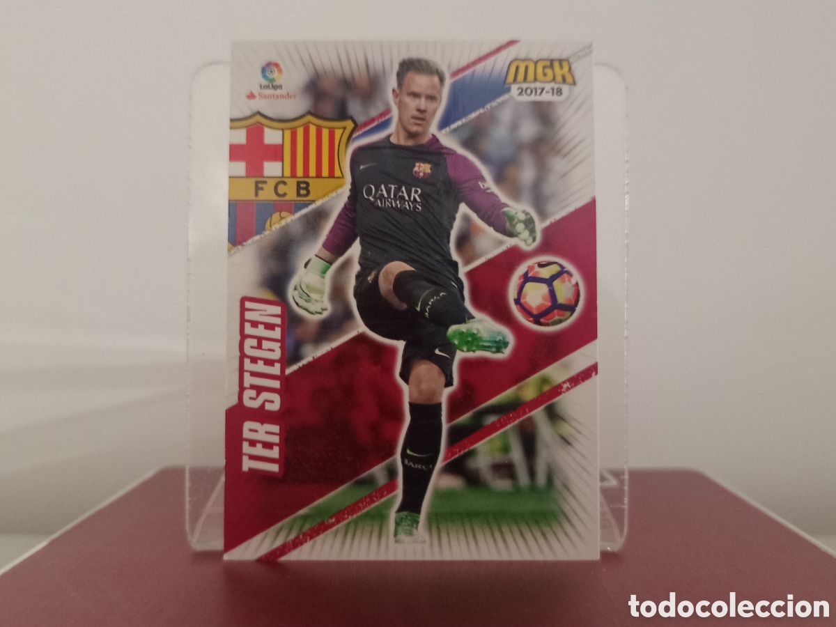 Cromos de F&uacute;tbol: ❇️ CROMO ⚽ TER STEGEN BARCELONA 2017 2018 17 18 MEGACRACKS MGKS PANINI ❇️