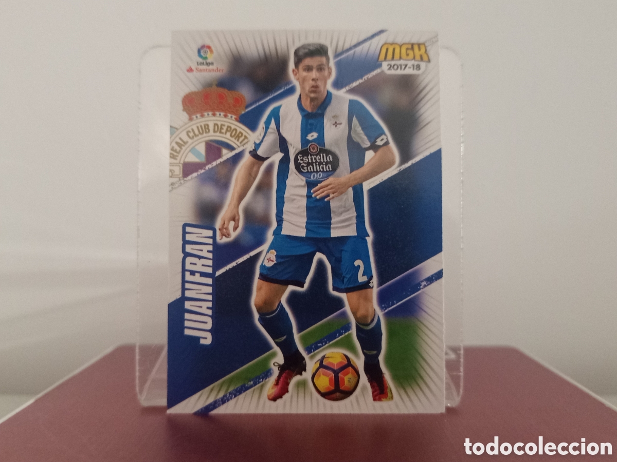 Cromos de F&uacute;tbol: ❇️ CROMO ⚽ JUANFRAN DEPORTIVO DE LA CORU&Ntilde;A 2017 2018 17 18 MEGACRACKS MGKS PANINI ❇️