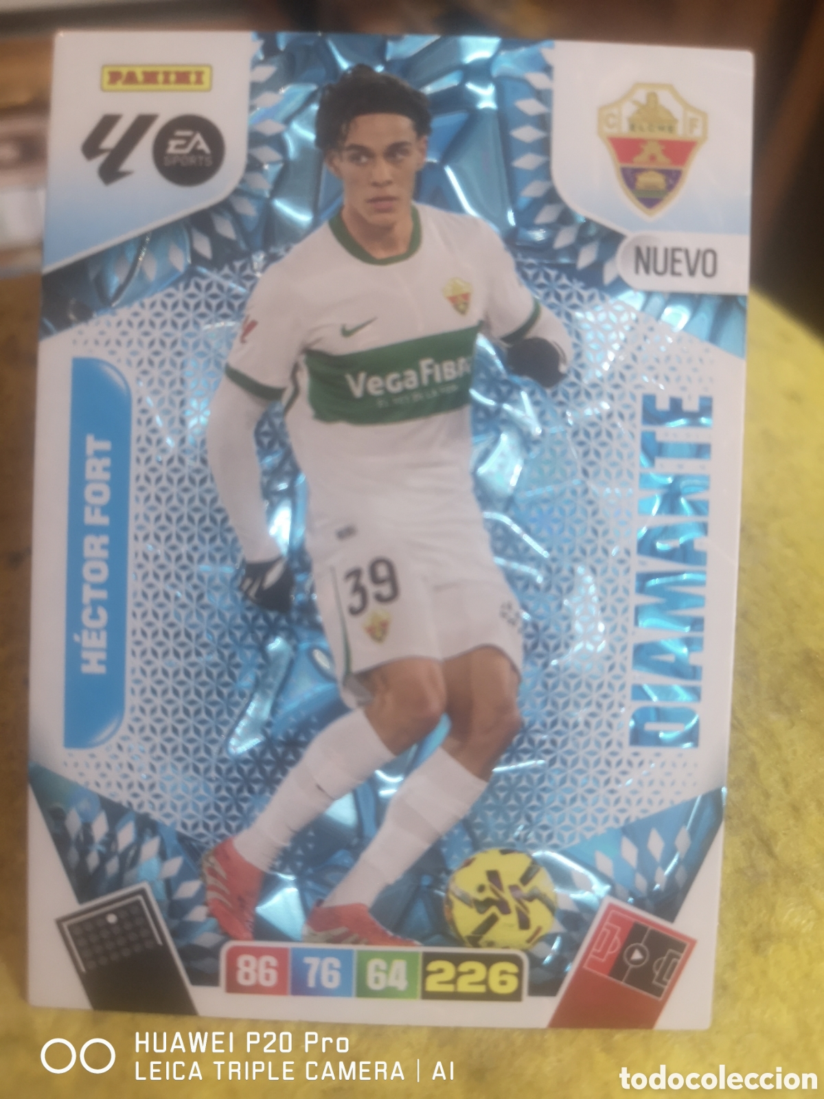 Cromos de F&uacute;tbol: ADRENALYN 2025 2026 NUEVO DIAMANTE HECTOR FORT - ELCHE