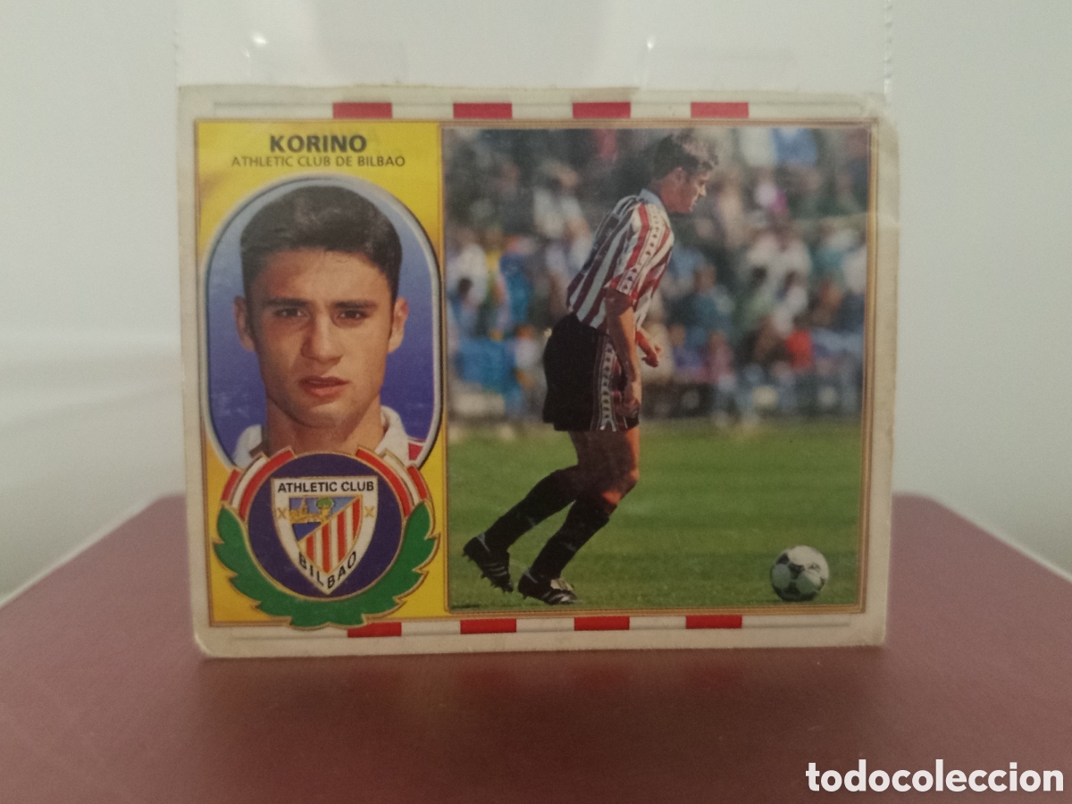 Cromos de F&uacute;tbol: ❇️ CROMO ⚽ KORINO ATHLETIC DE BILBAO COLOCA 96 97 1996 1997 LFP ESTE VENTANILLA ❇️