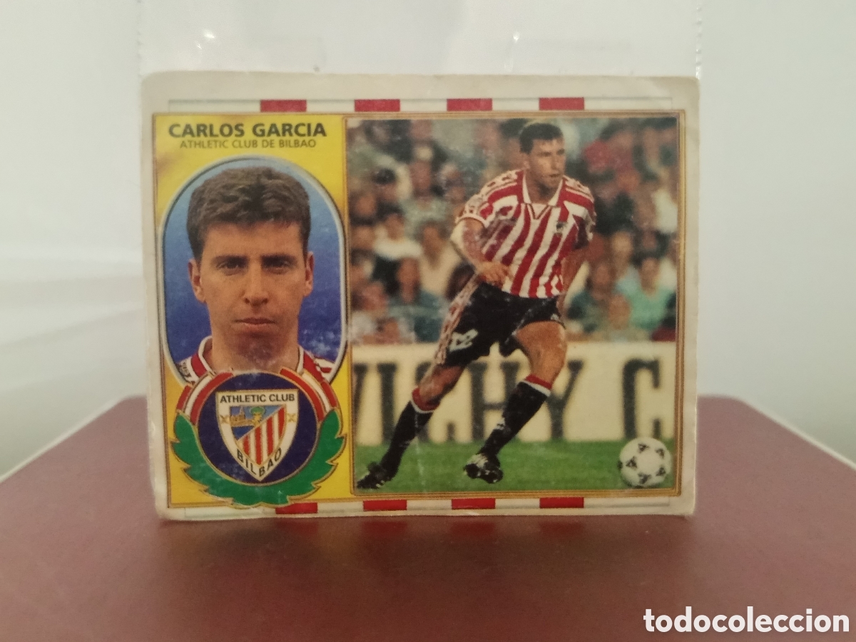 Football Stickers: ❇️ CROMO ⚽ CARLOS GARC&Iacute;A ATHLETIC DE BILBAO 96 97 1996 1997 LFP ESTE SIN PEGAR ❇️