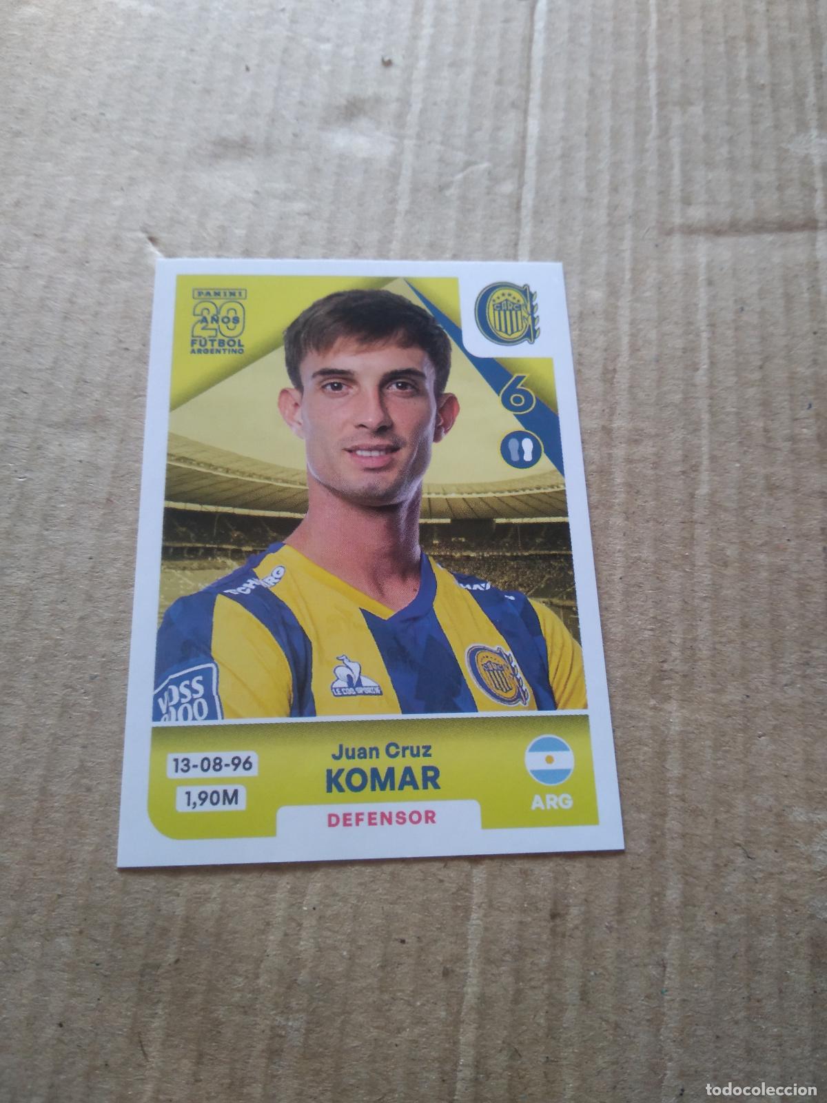 Football Stickers: ROS 7 JUAN CRUZ KOMAR ROSARIO CENTRAL CROMO FUTBOL ARGENTINO PANINI LIGA ARGENTINA 2025