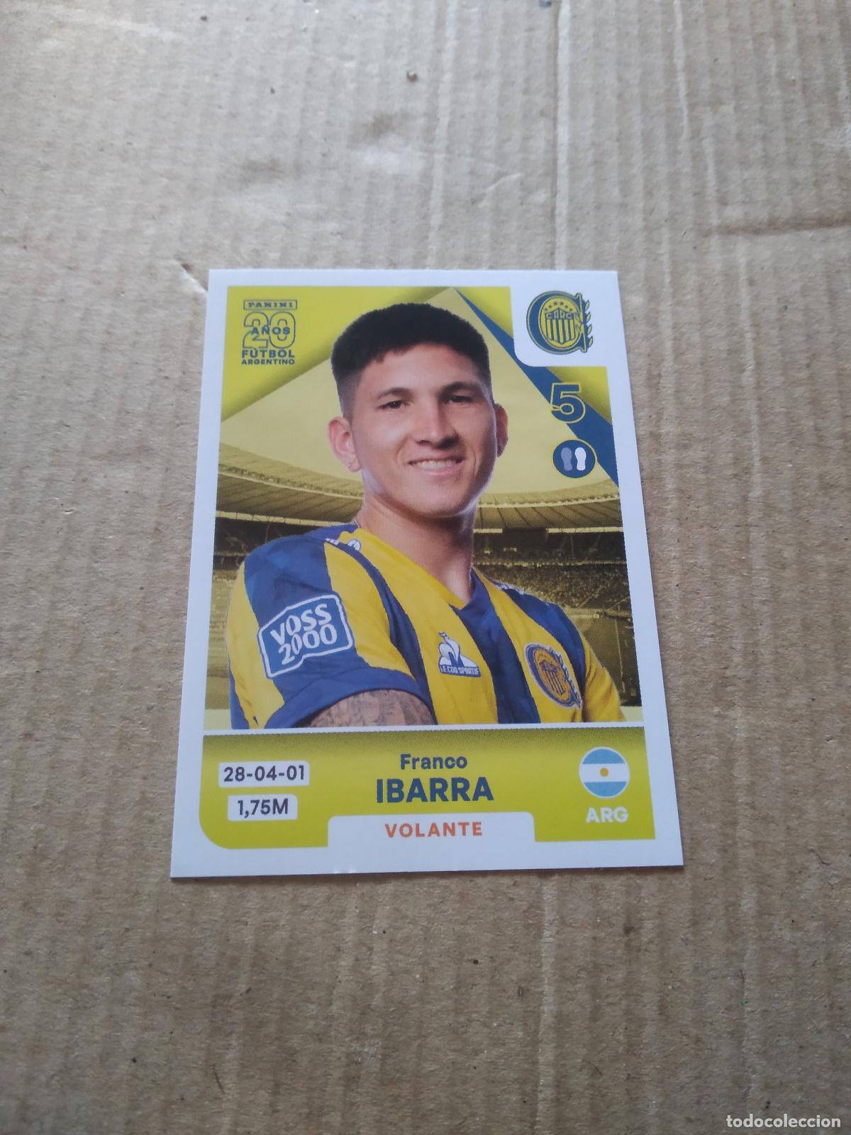 Football Stickers: ROS 9 FRANCO IBARRA ROSARIO CENTRAL CROMO FUTBOL ARGENTINO PANINI LIGA ARGENTINA 2025