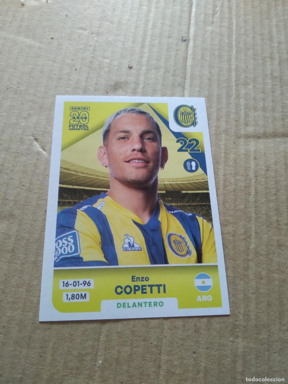 Football Stickers: ROS 14 ENZO COPETTI ROSARIO CENTRAL CROMO FUTBOL ARGENTINO PANINI LIGA ARGENTINA 2025