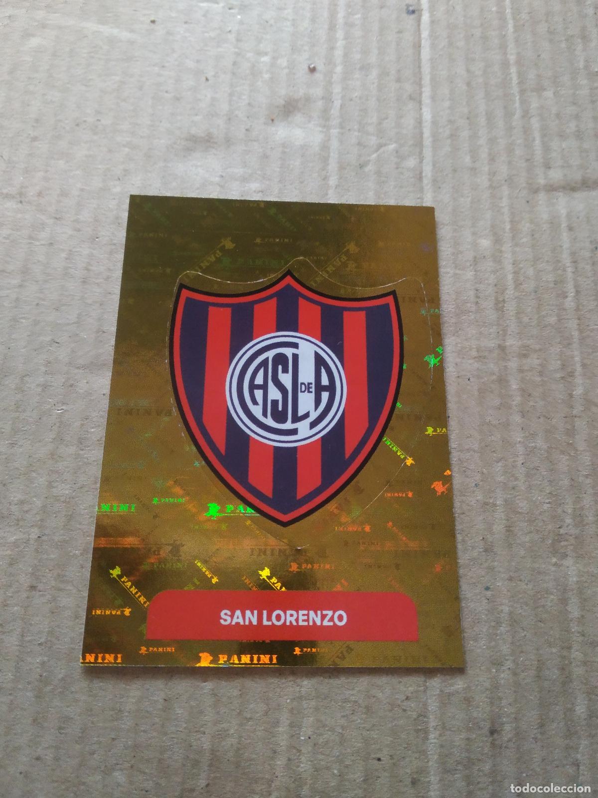 Cromos de F&uacute;tbol: SLO1 ESCUDO SAN LORENZO CROMO FUTBOL ARGENTINO PANINI LIGA ARGENTINA 2025