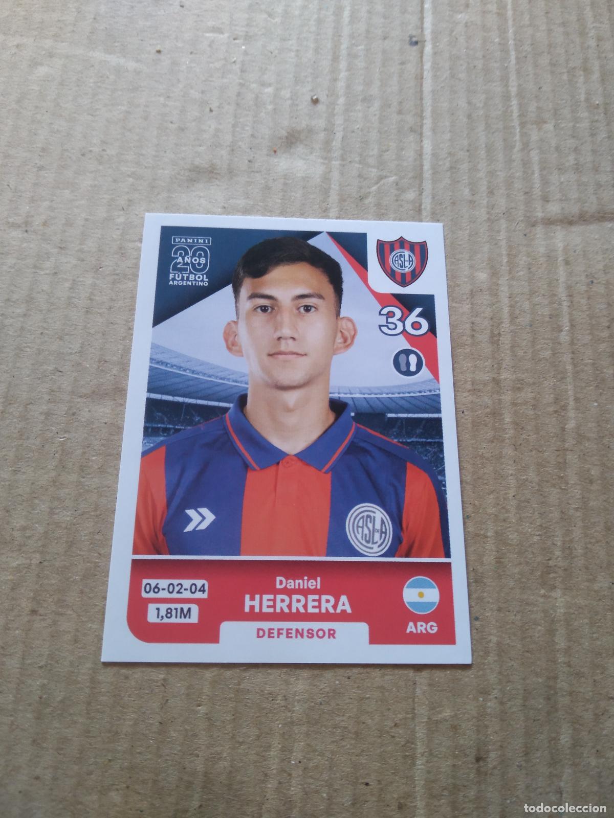 Cromos de F&uacute;tbol: SLO 5 DANIEL HERRERA SAN LORENZO CROMO FUTBOL ARGENTINO PANINI LIGA ARGENTINA 2025