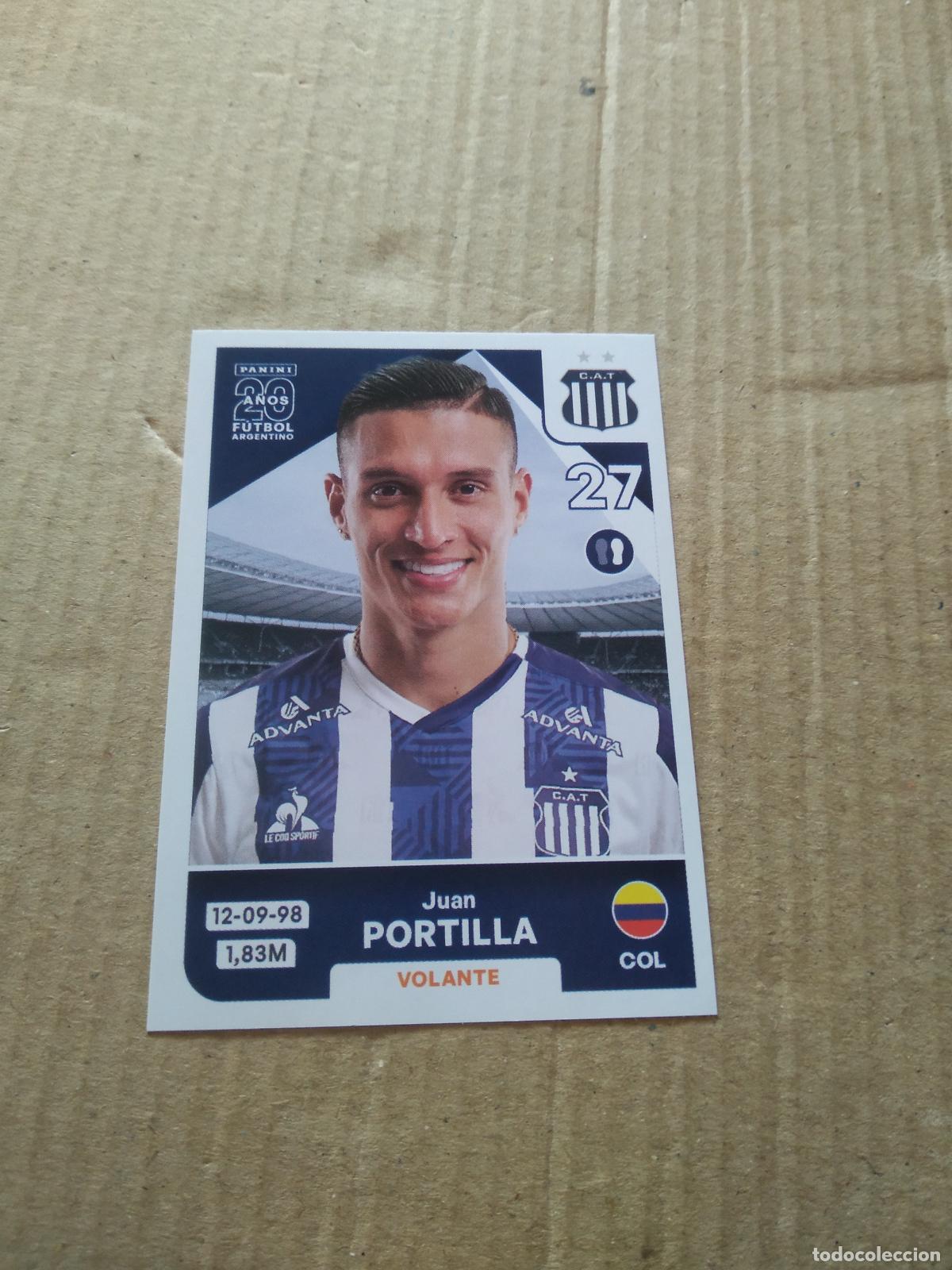 Cromos de Futebol: TAL 8 JUAN PORTILLA TALLERES CROMO FUTBOL ARGENTINO PANINI LIGA ARGENTINA 2025