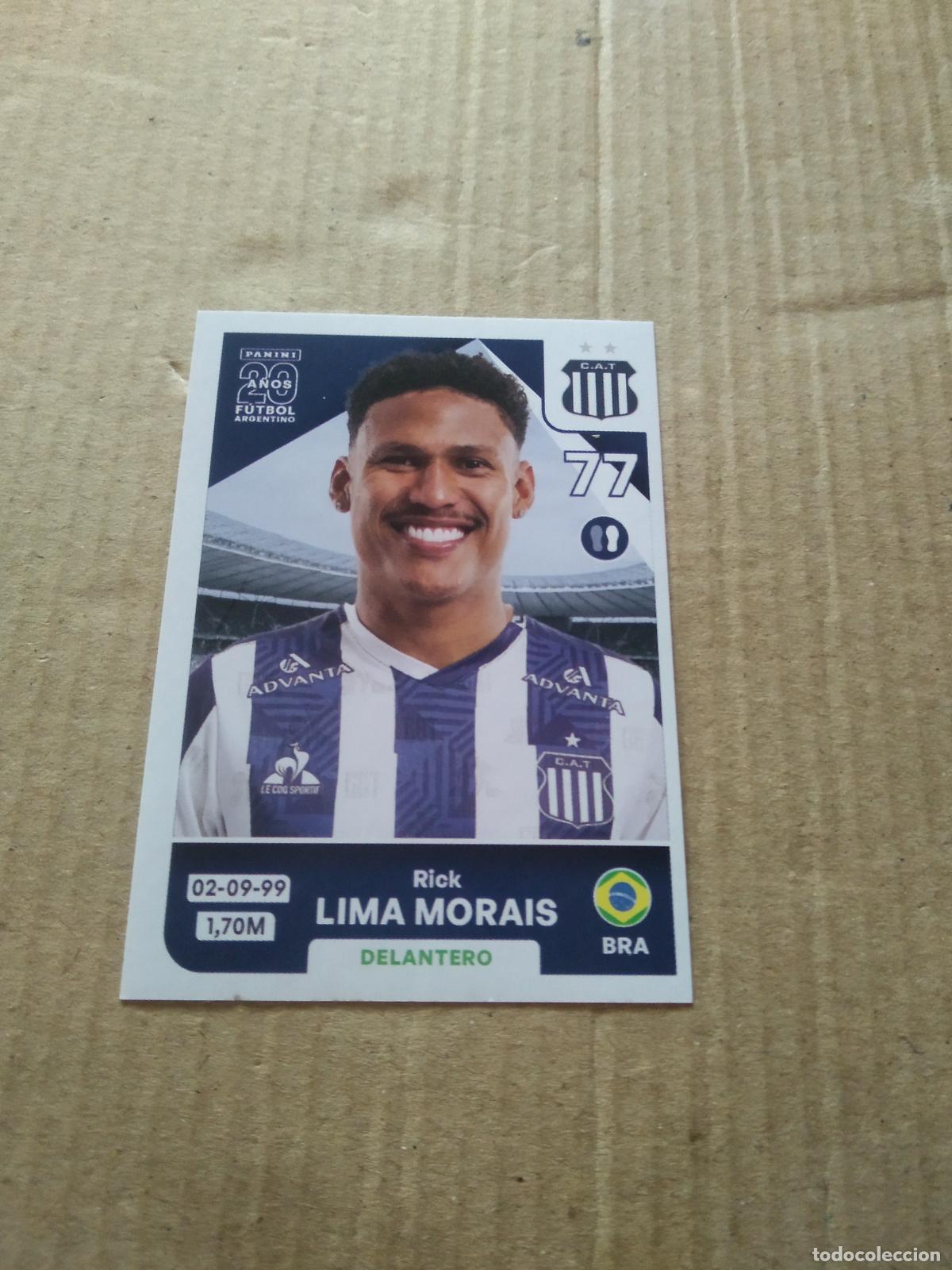 Cromos de F&uacute;tbol: TAL 15 RICK LIMA MORAIS TALLERES CROMO FUTBOL ARGENTINO PANINI LIGA ARGENTINA 2025