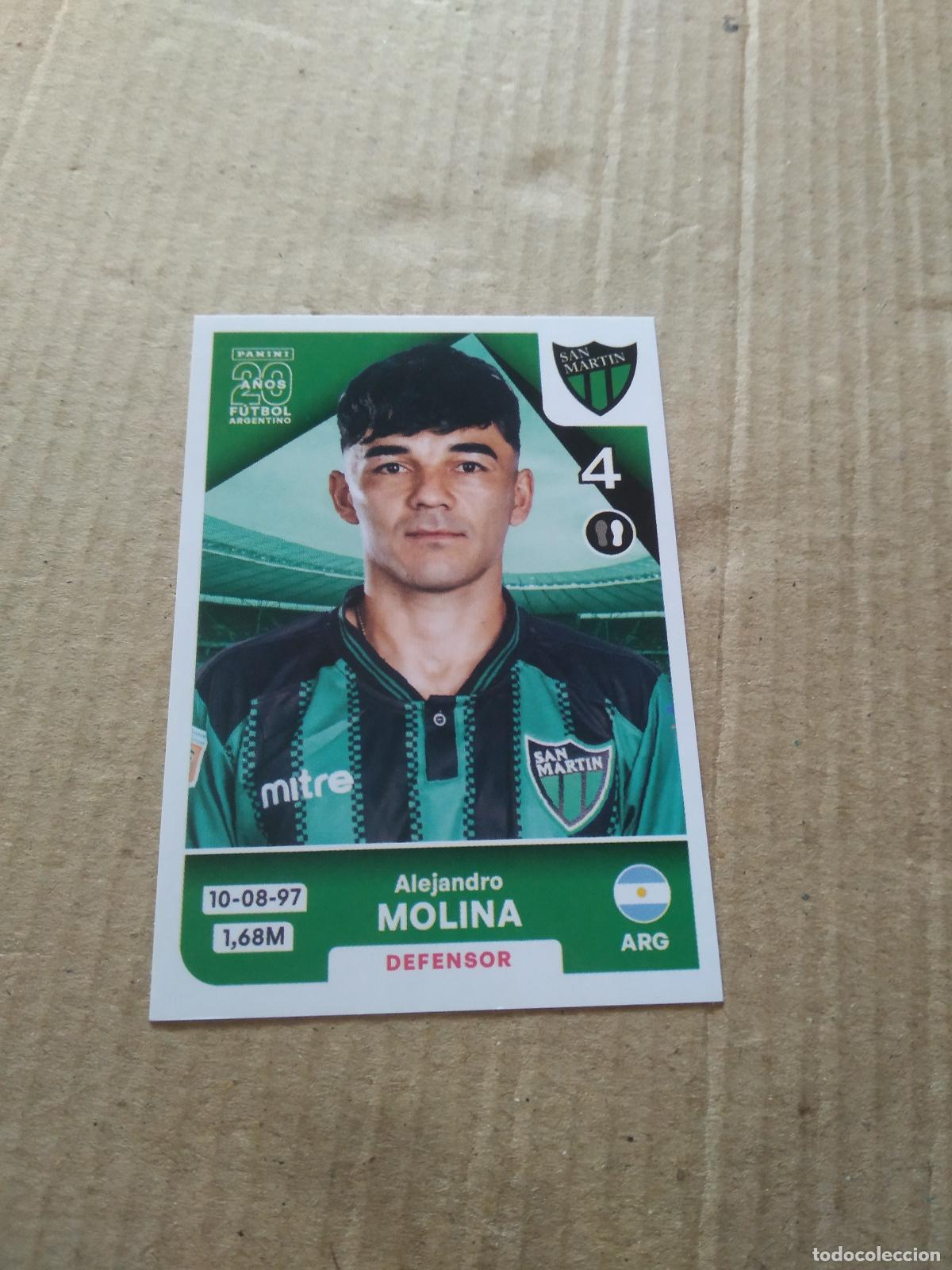 Cromos de F&uacute;tbol: SMA 3 ALEJANDRO MOLINA SAN MARTIN CROMO FUTBOL ARGENTINO PANINI LIGA ARGENTINA 2025