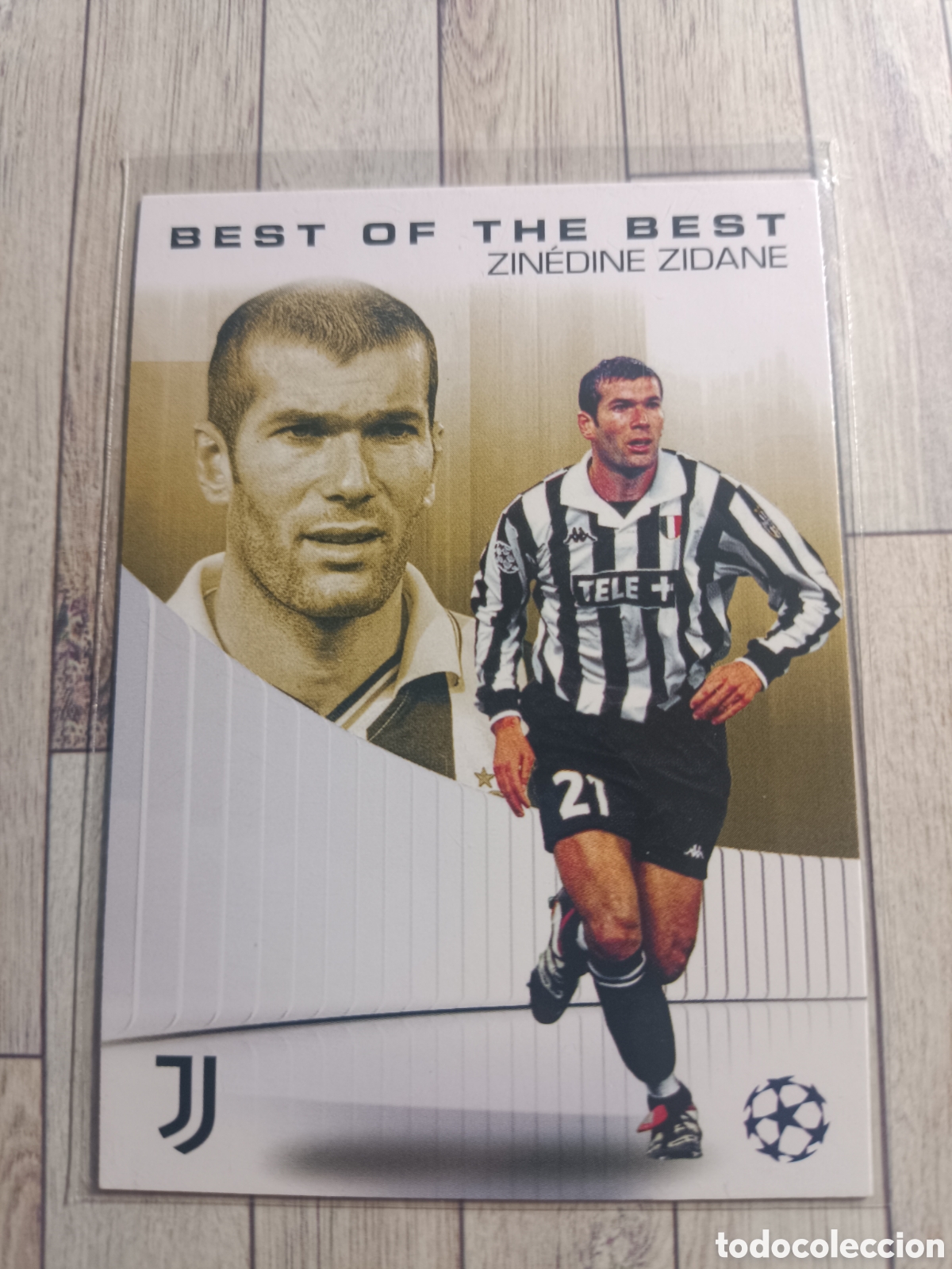 Cromos de F&uacute;tbol: BOTB-10 ZINEDINE ZIDANE BEST OF THE BEST JUVENTUS LEGENDS UEFA CLUBS COMPETITIONES 2024 2025 24 25