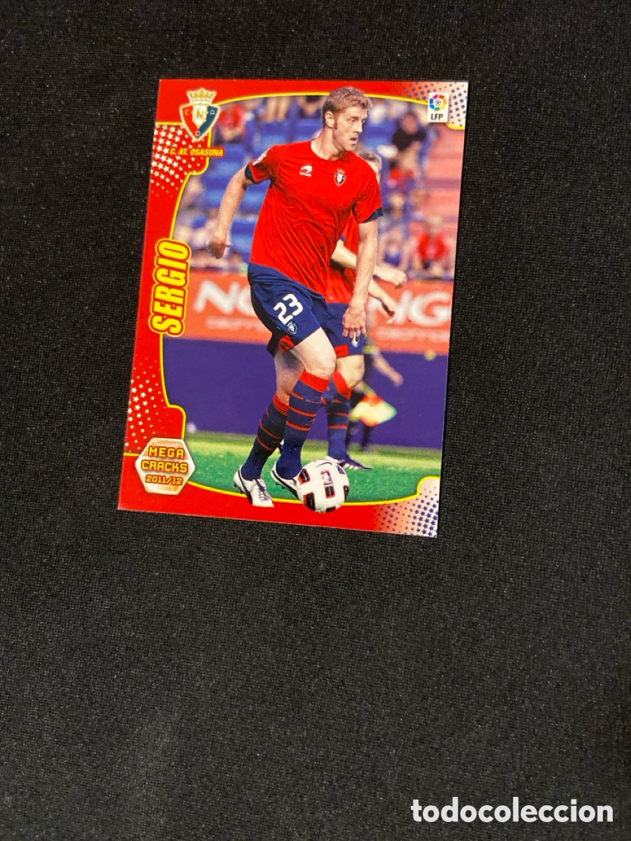Cromos de F&uacute;tbol: SERGIO 203 (OSASUNA)