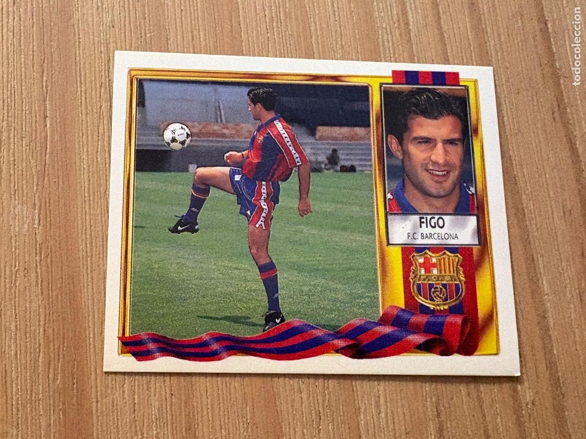 Cromos de F&uacute;tbol: 18. CROMO LIGA ESTE FIGO BARCELONA ROOKIE LIGA ESTE 1995-96 95-96 SIN PEGAR