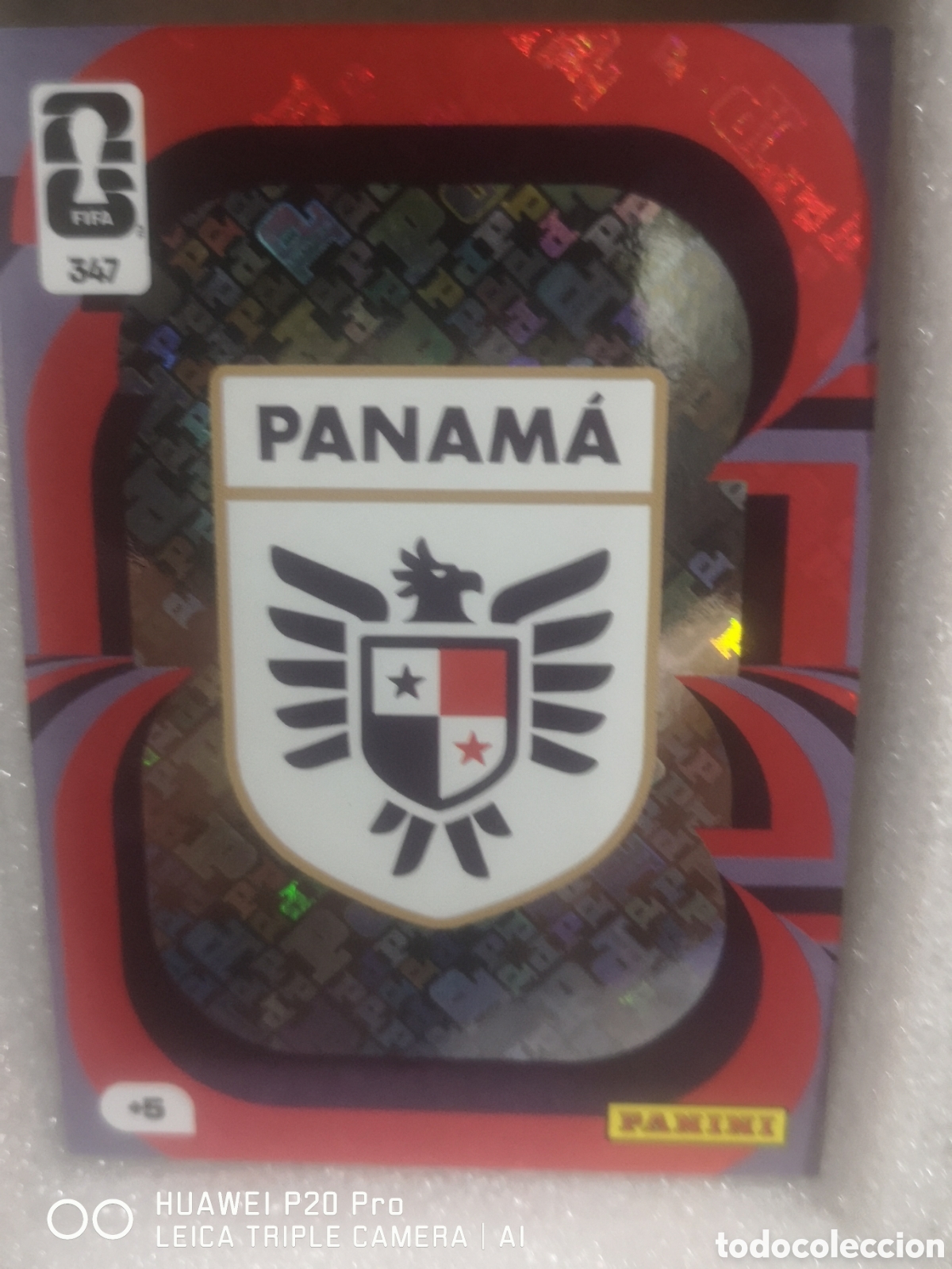 Cromos de F&uacute;tbol: ADRENALYN XL FIFA WORLD CUP 2026 ESCUDO 347 PANAMA