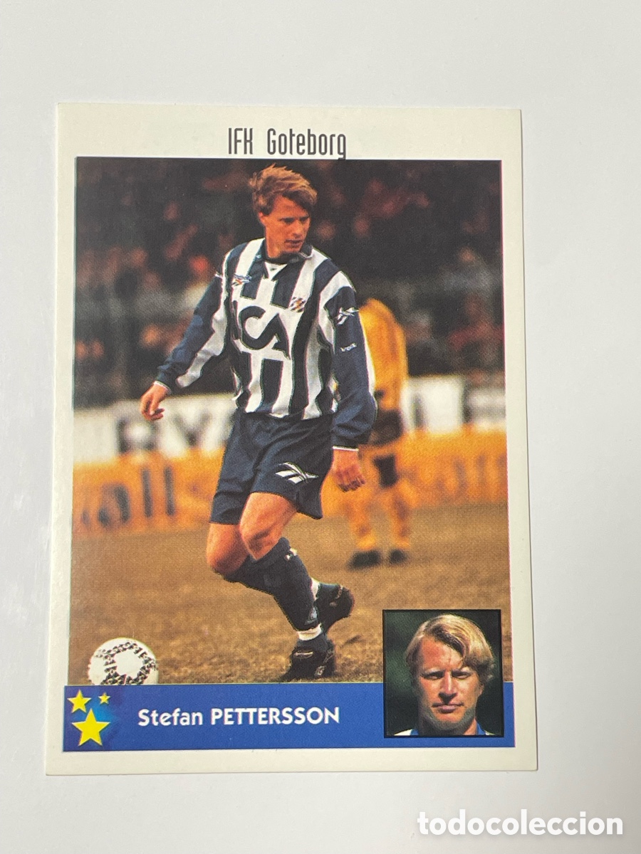 Cromos de F&uacute;tbol: Stefan Pettersson Goteborg Panini Los mejores equipos de Europa 1997/98 #119