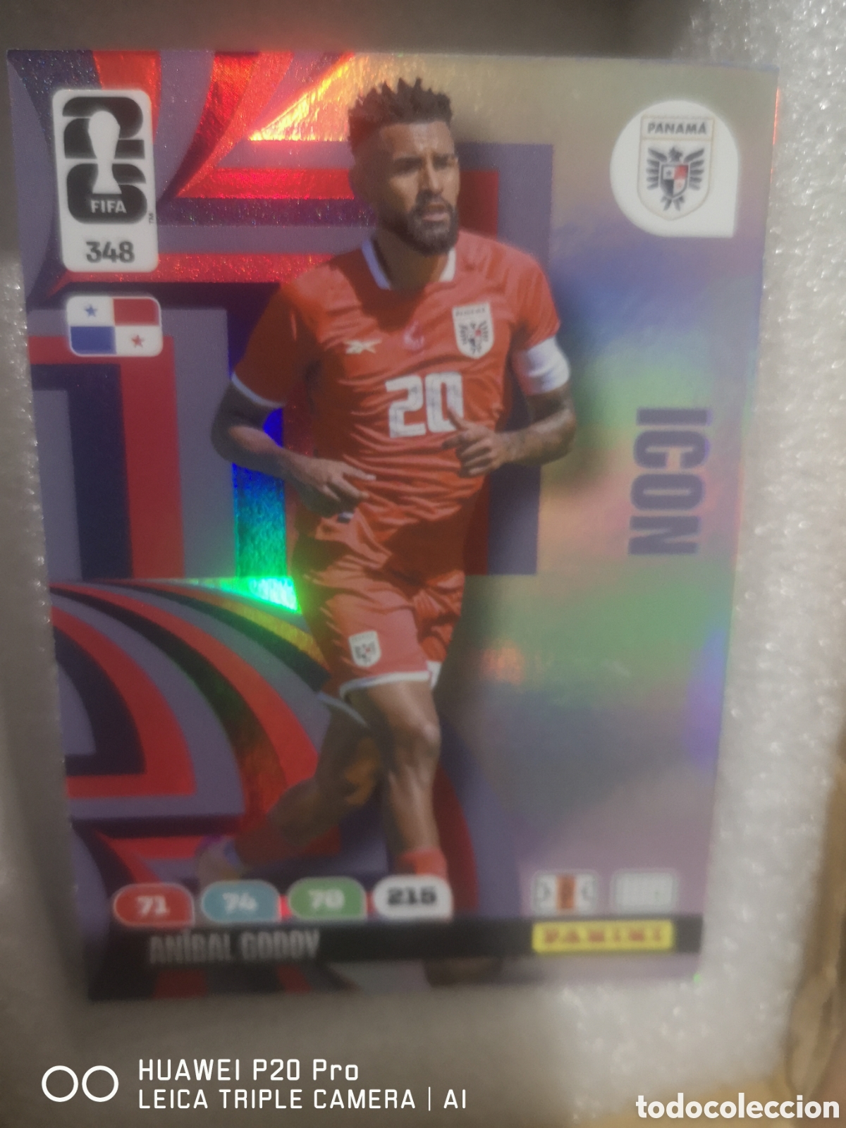 Cromos de F&uacute;tbol: ADRENALYN XL FIFA WORLD CUP 2026 ICON ANIBAL GODOY 348 PANAMA