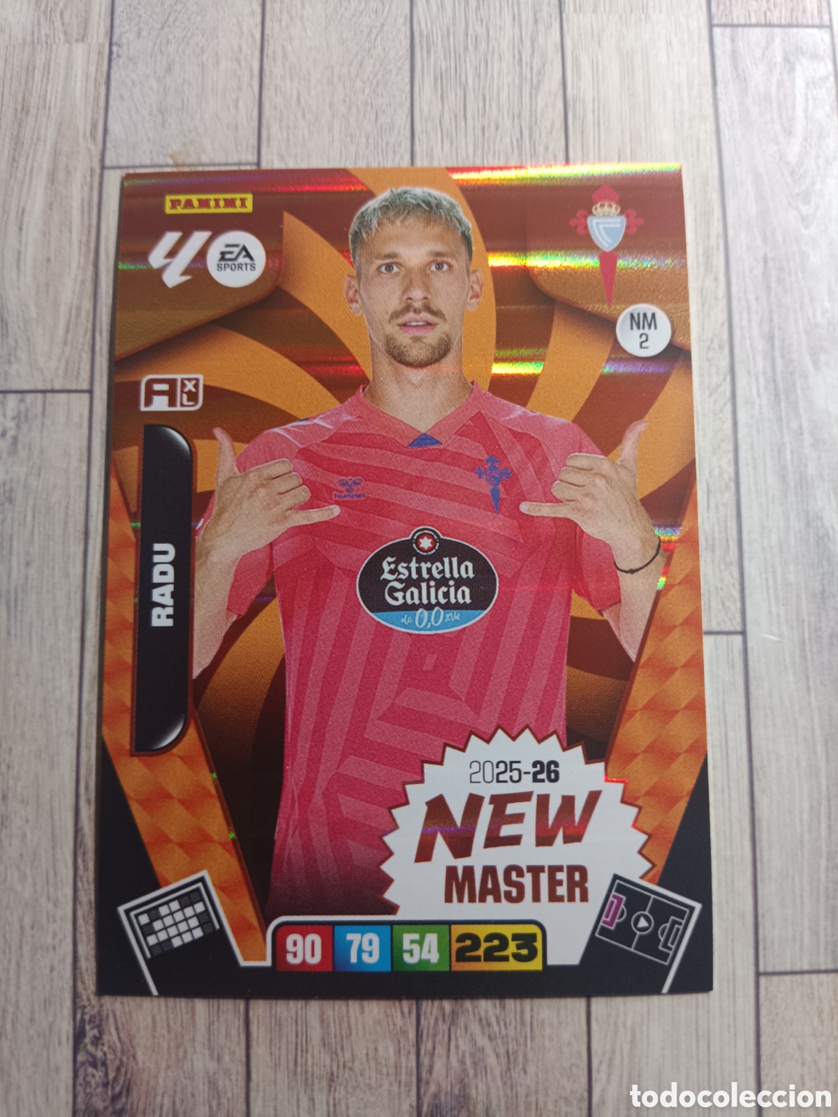 Cartes &agrave; collectionner de Football: NM 2 RADU CELTA DE VIGO NEW MASTER NM2 ADRENALYN XL 2025 2026 PANINI 25 26