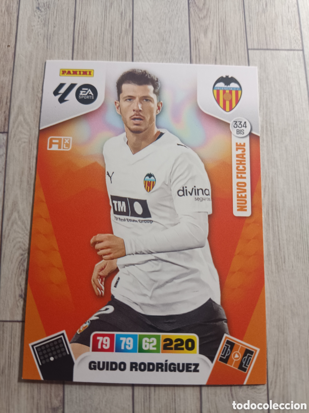 Cromos de F&uacute;tbol: 334 BIS GUIDO RODR&Iacute;GUEZ VALENCIA ADRENALYN XL 2025 2026 PANINI 25 26