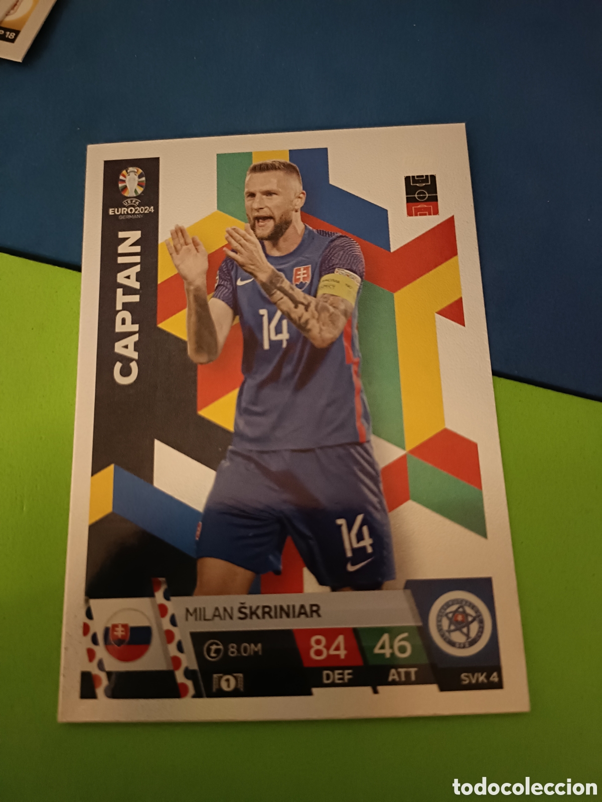 Cromos de F&uacute;tbol: TOPPS MATCH ATTAX UEFA EURO 2024 24 GERMANY EUROCOPA ALEMANIA - SVK 4 Skriniar