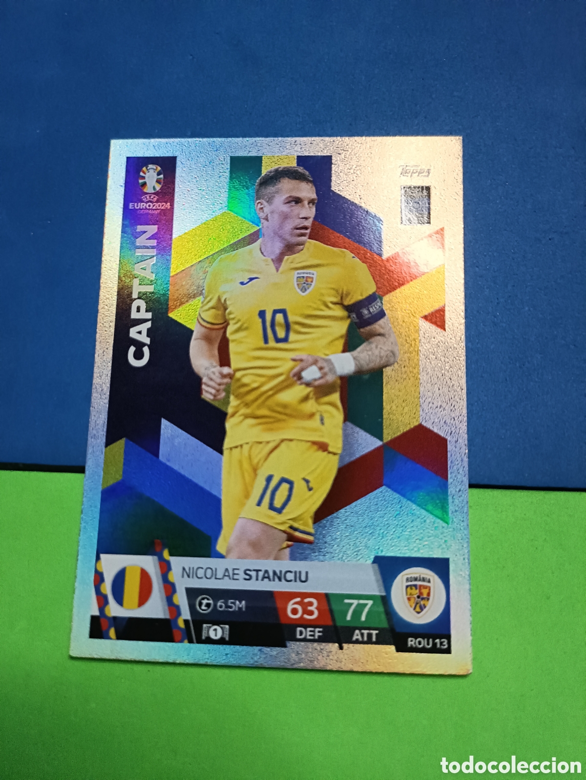 Cromos de Futebol: TOPPS MATCH ATTAX UEFA EURO 2024 24 GERMANY EUROCOPA ALEMANIA - ROU 13 Stanciu