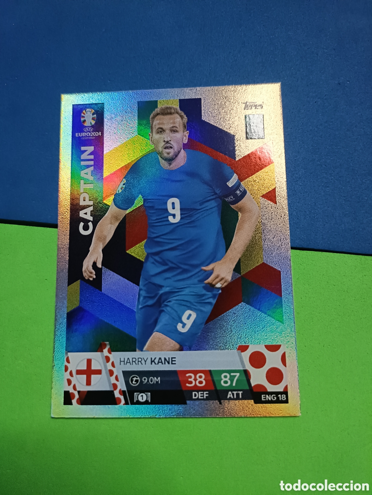 Cromos de F&uacute;tbol: TOPPS MATCH ATTAX UEFA EURO 2024 24 GERMANY EUROCOPA ALEMANIA - ENG 18 Kane