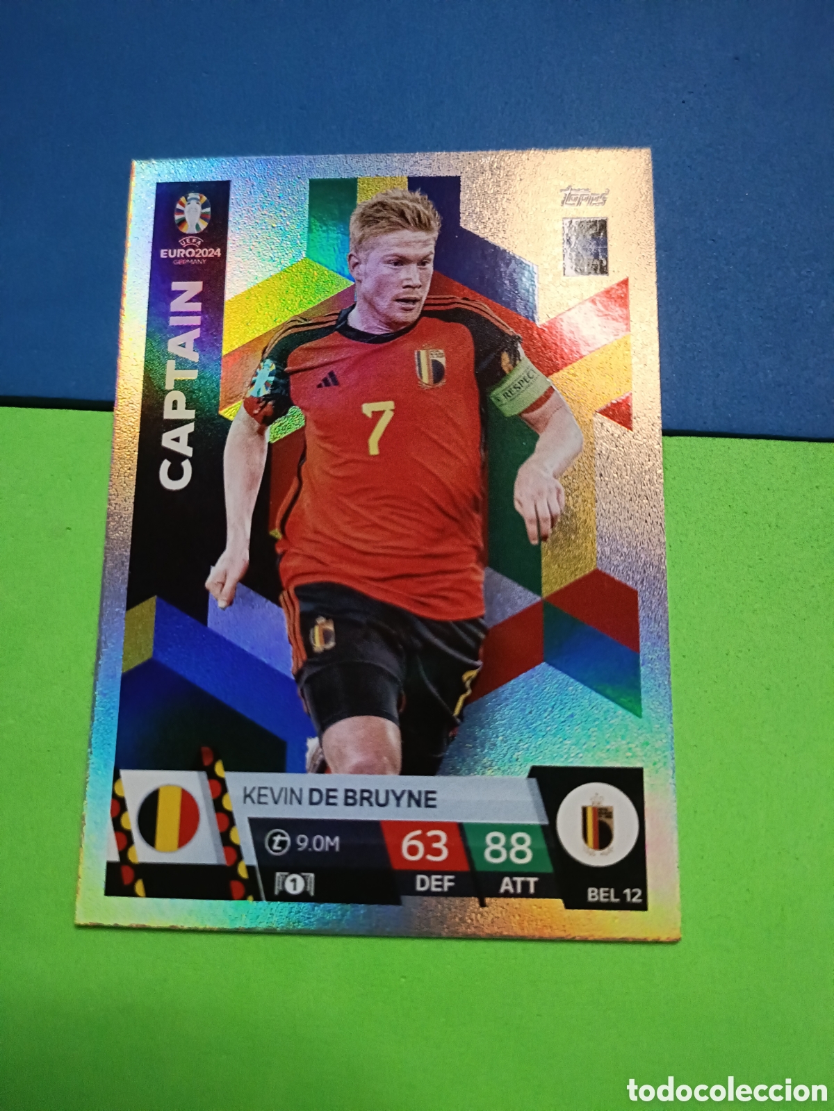 Cromos de F&uacute;tbol: TOPPS MATCH ATTAX UEFA EURO 2024 24 GERMANY EUROCOPA ALEMANIA - BEL 12 De Bruyne