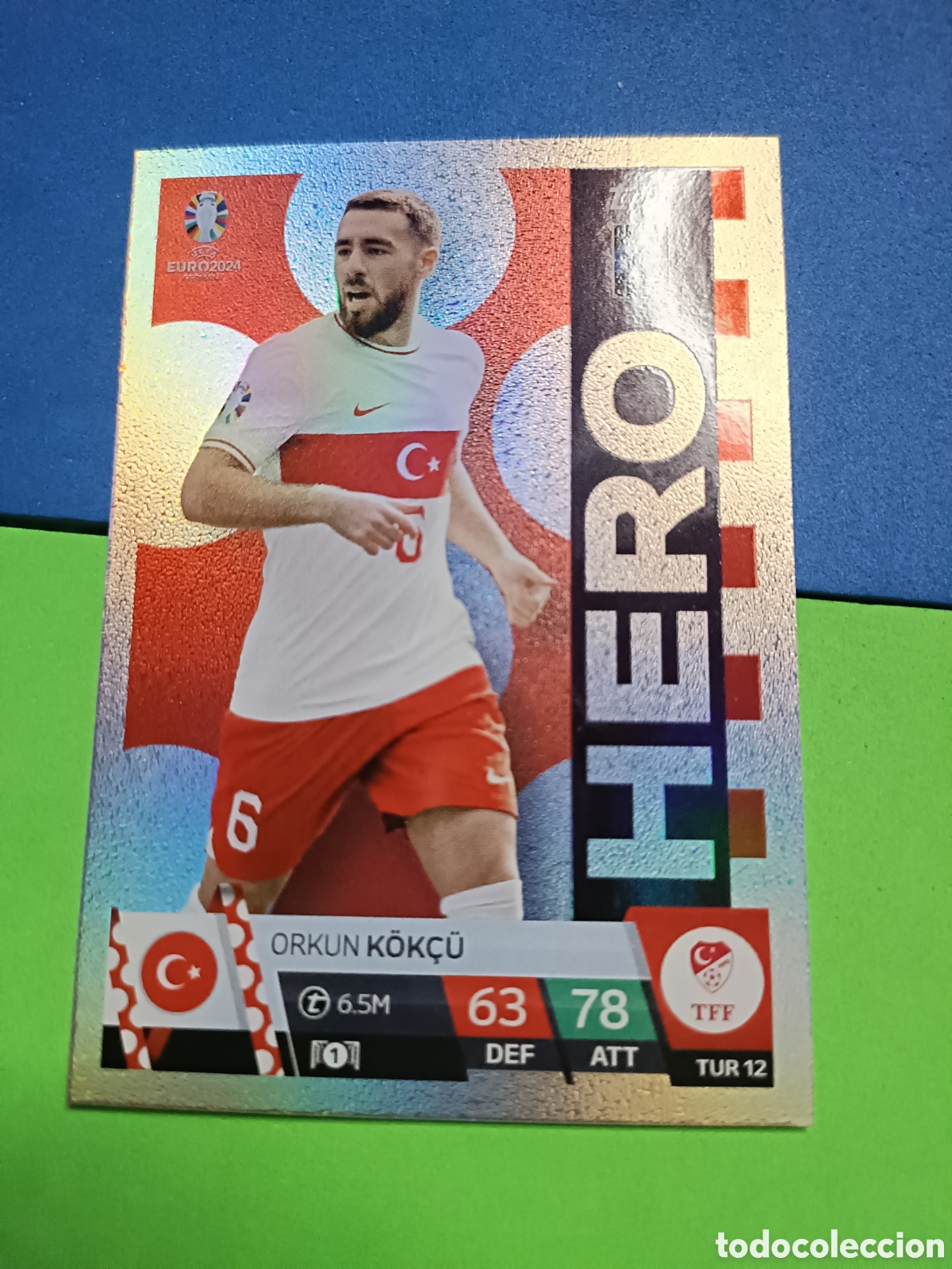 Cromos de F&uacute;tbol: TOPPS MATCH ATTAX UEFA EURO 2024 24 GERMANY EUROCOPA ALEMANIA - TUR 12 K&ouml;k&ccedil;u