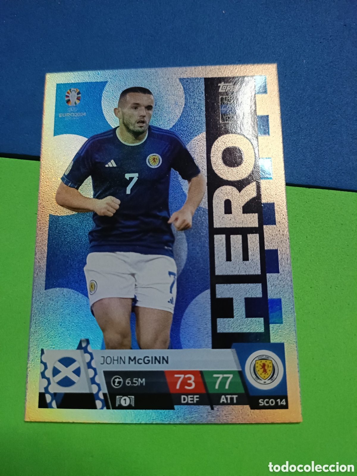 Cromos de F&uacute;tbol: TOPPS MATCH ATTAX UEFA EURO 2024 24 GERMANY EUROCOPA ALEMANIA - SCO 14 Mcginn