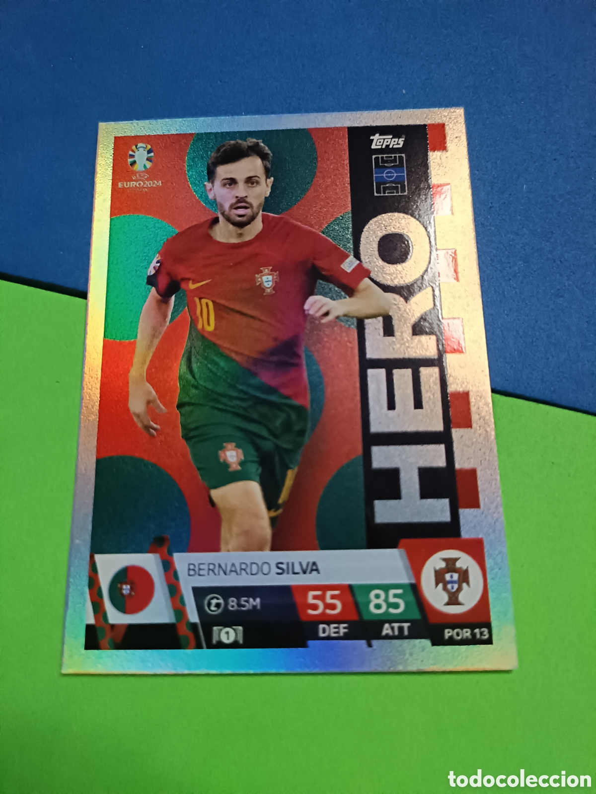 Cromos de F&uacute;tbol: TOPPS MATCH ATTAX UEFA EURO 2024 24 GERMANY EUROCOPA ALEMANIA - POR 13 Bernardo Silva