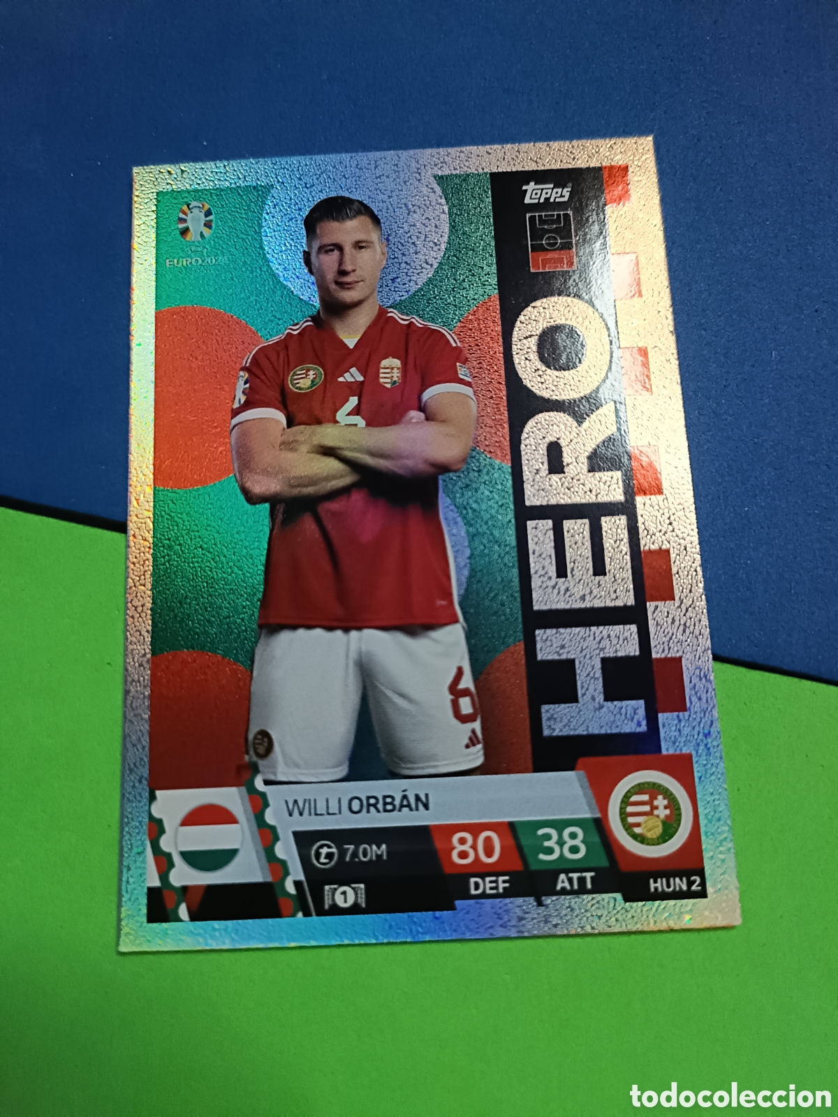 Cromos de F&uacute;tbol: TOPPS MATCH ATTAX UEFA EURO 2024 24 GERMANY EUROCOPA ALEMANIA - HUN 2 Orban