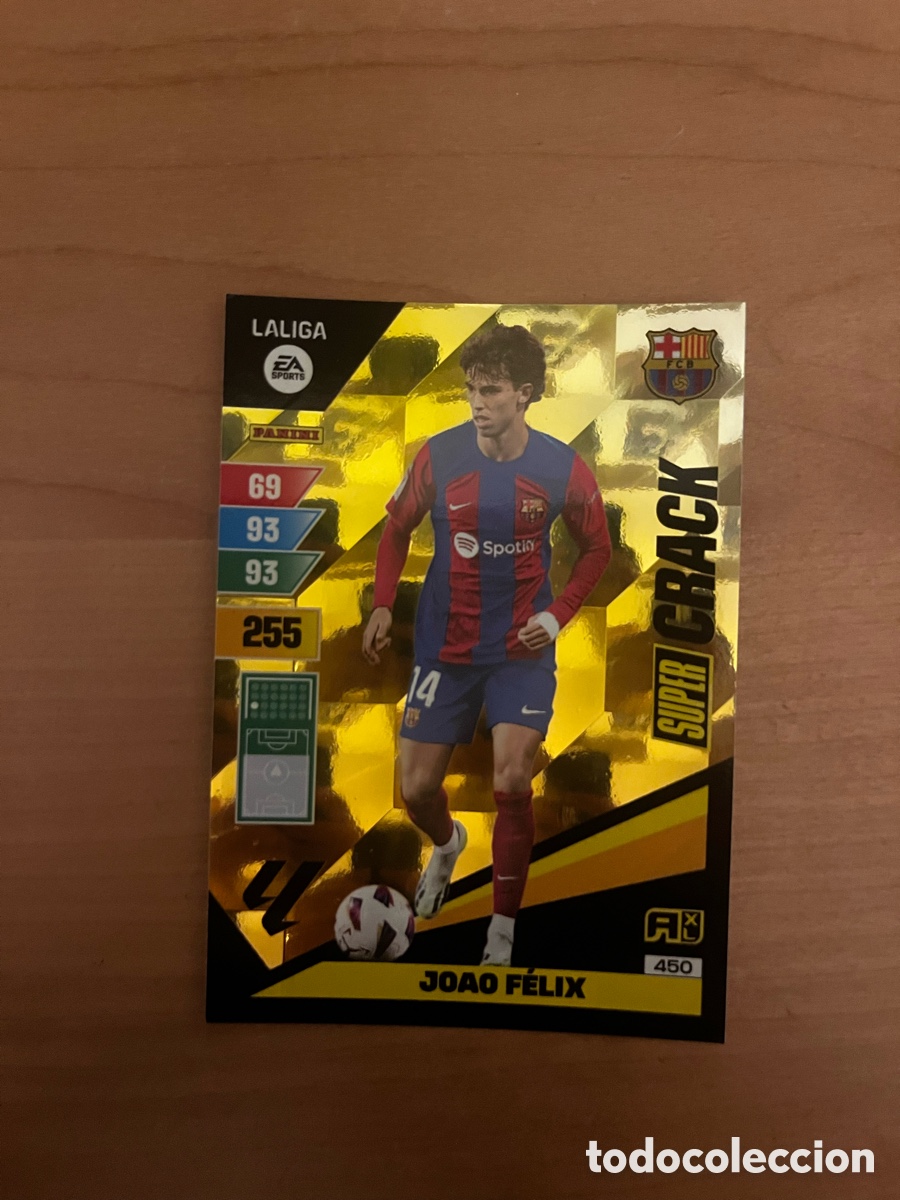 Cromos de F&uacute;tbol: ADRENALYN XL 23/24 JOAO FELIX SUPER CRACK 450